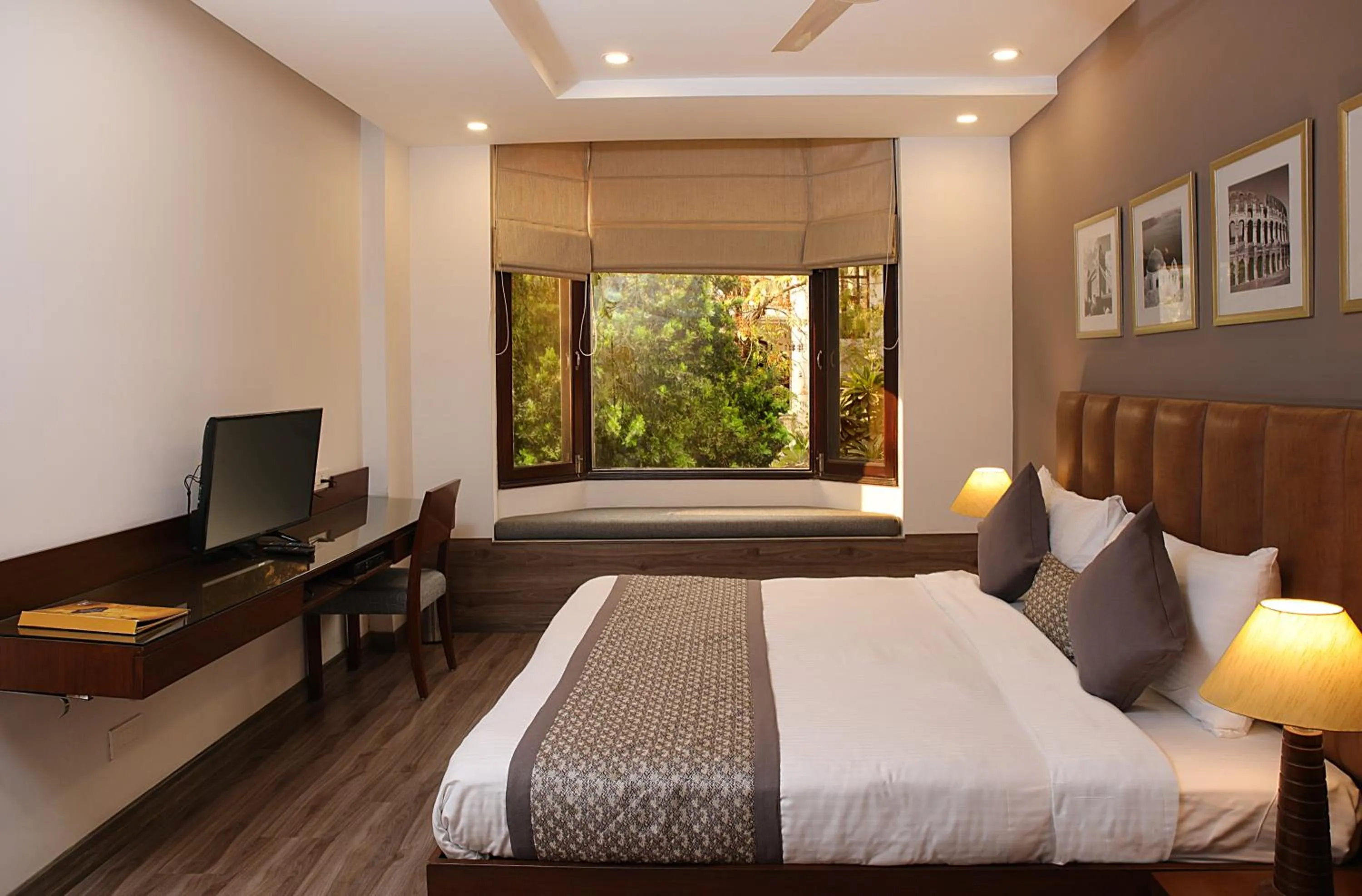 Deluxe Room - single occupancy in Ahuja Residency DLF Phase 2