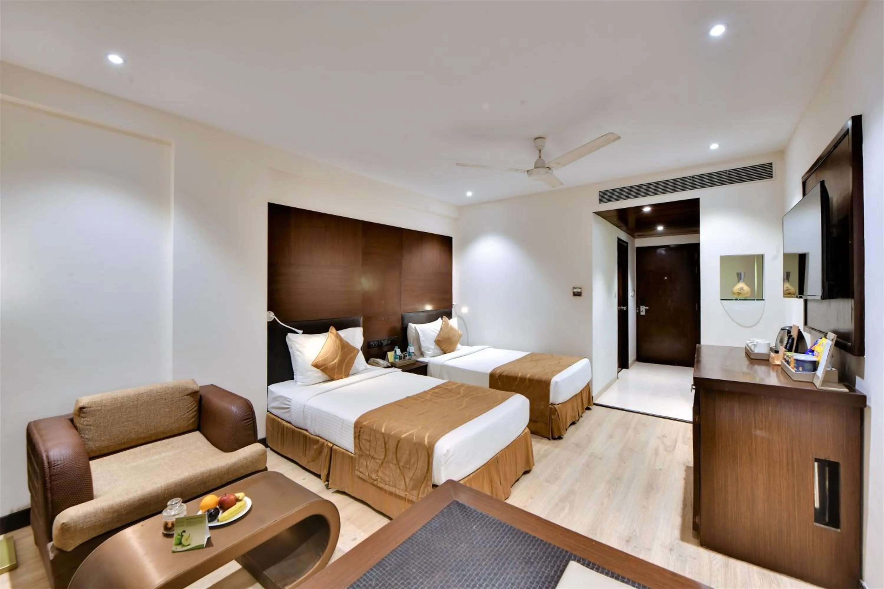 Fern Classic Room, 2 Twin Beds - single occupancy in The Fern Residency Ahmedabad, Subhash Bridge, Series by Marriott
