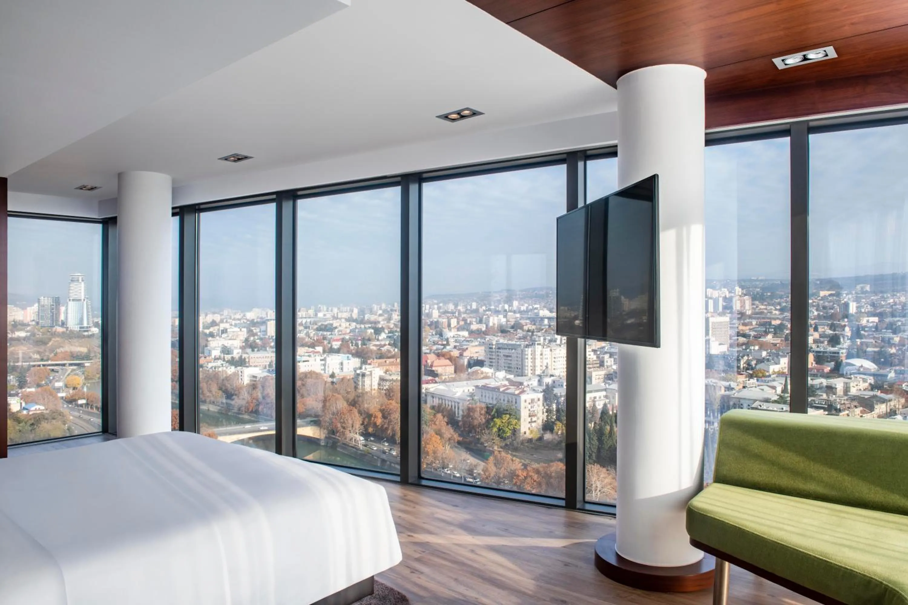 Premium Room with Panoramic City View in Radisson Blu Iveria Hotel