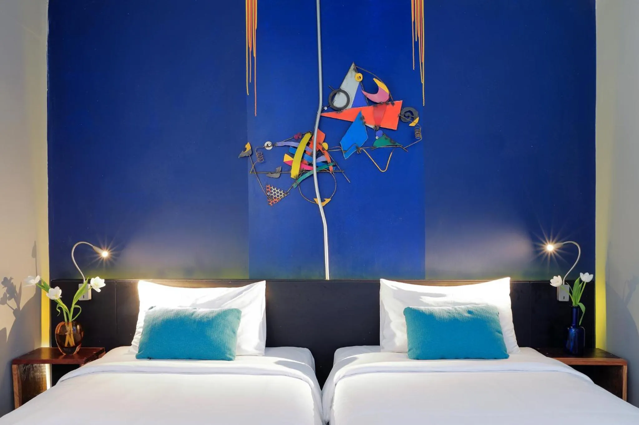 Standard Twin Room in MeStyle Garage Hotel