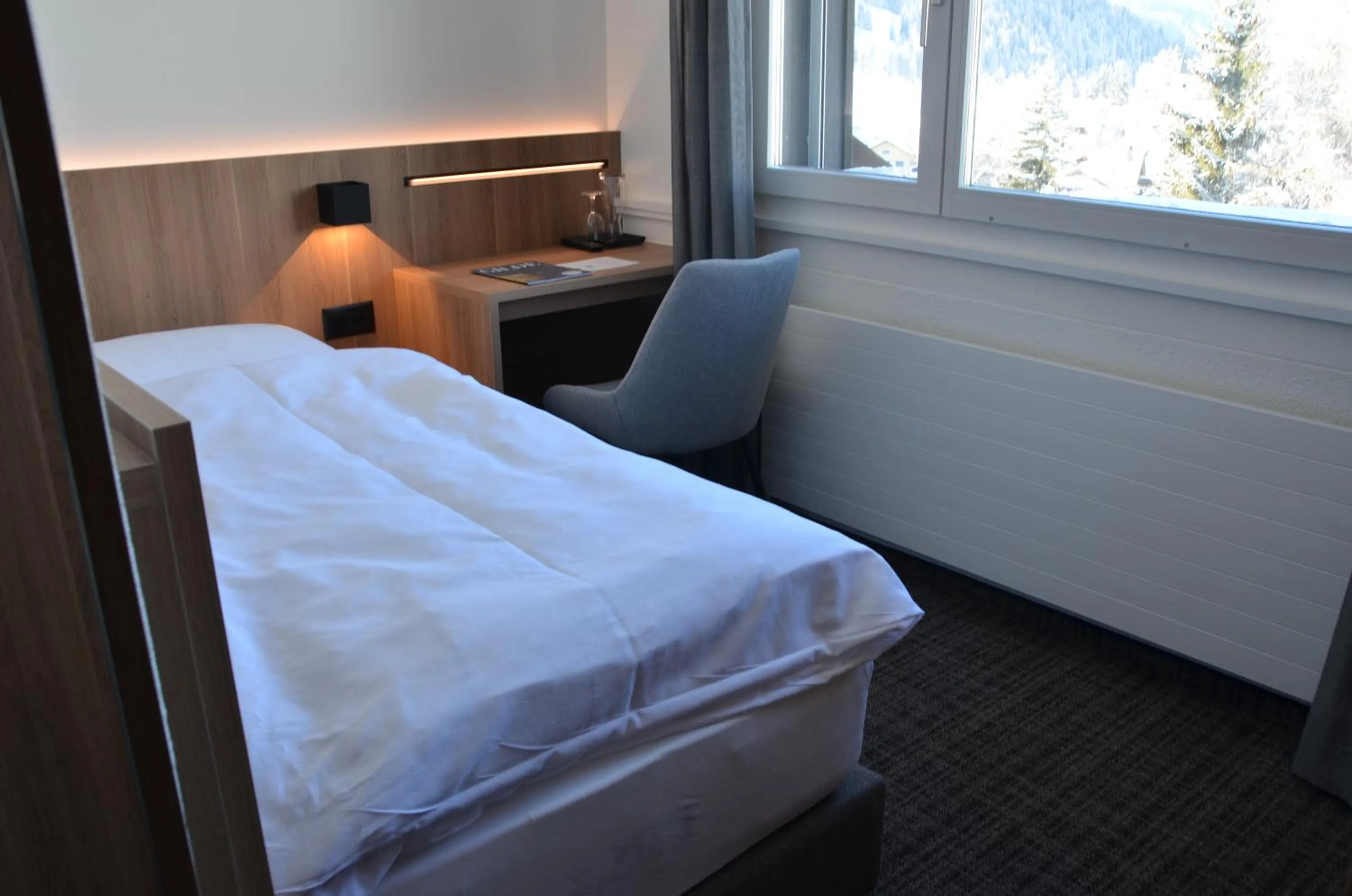 Comfort Single Room in Hotel Alpina Parpan