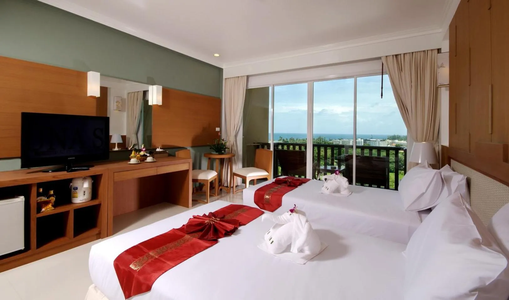 Deluxe Double or Twin Room with Sea View in Princess Seaview Resort & Spa - SHA Plus