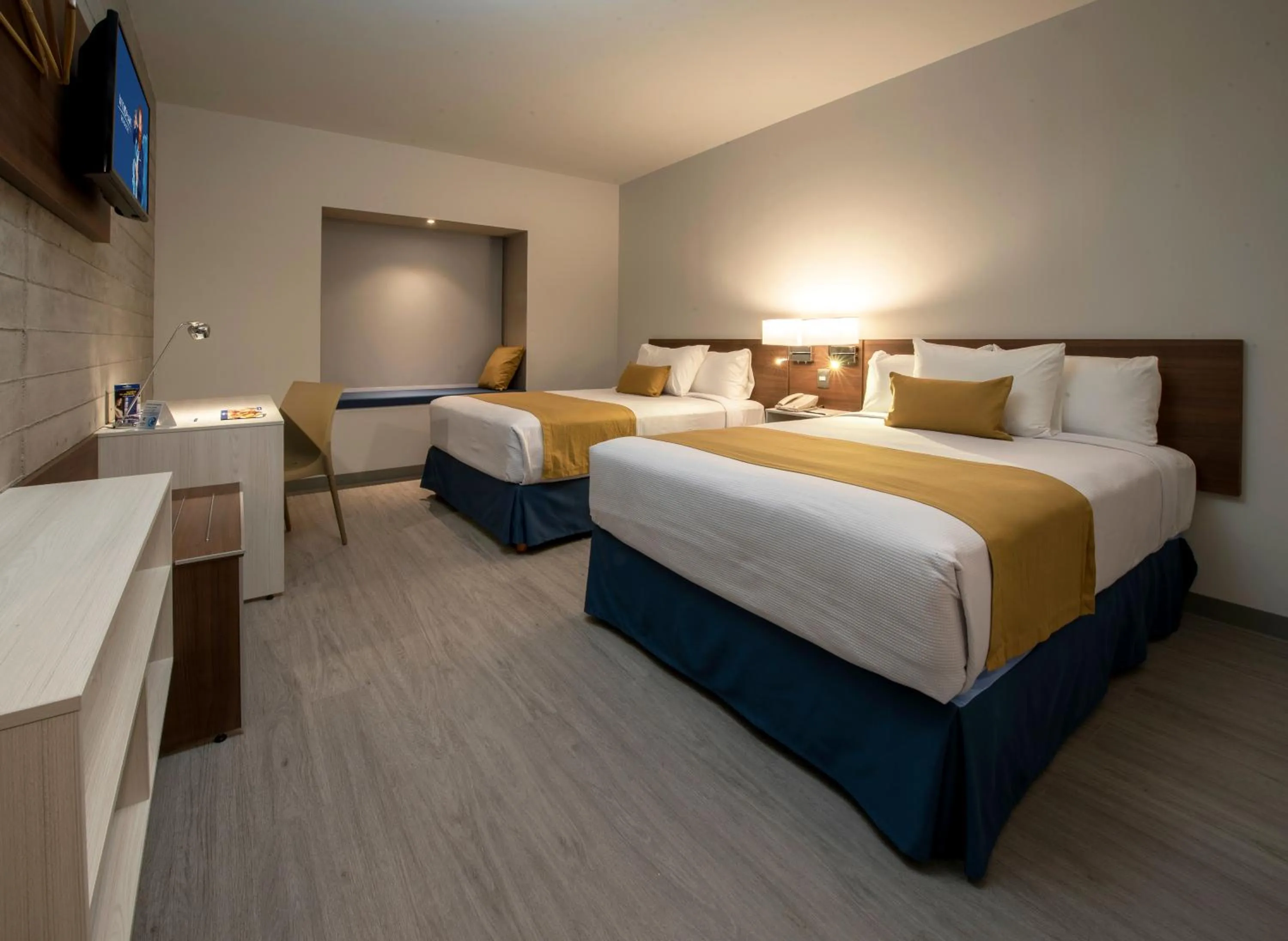 Double Room with Two Double Beds - Non-Smoking in Microtel Inn & Suites by Wyndham San Luis Potosi