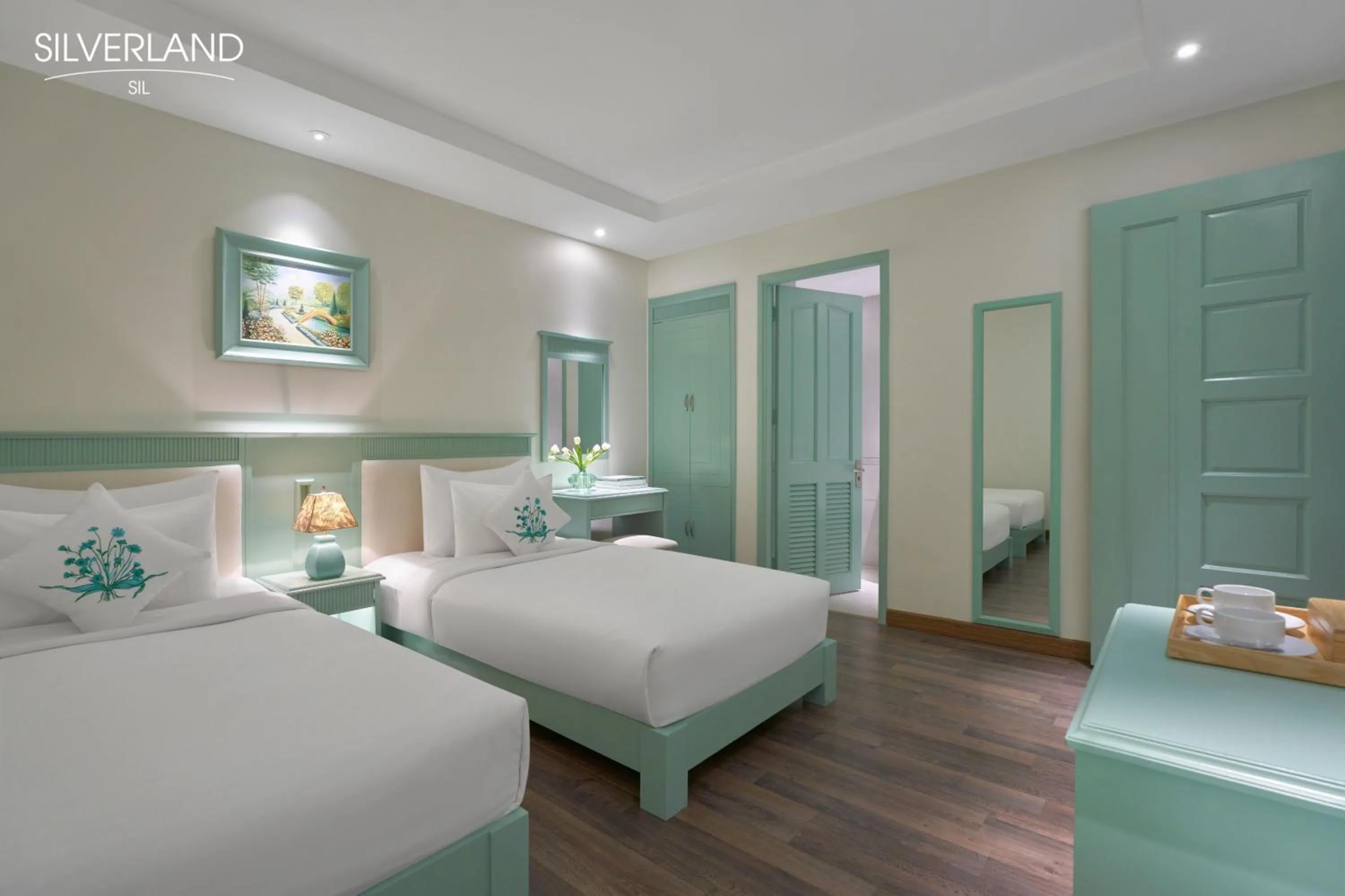 Deluxe Twin with afternoon tea (No Window) in Silverland Sil Hotel