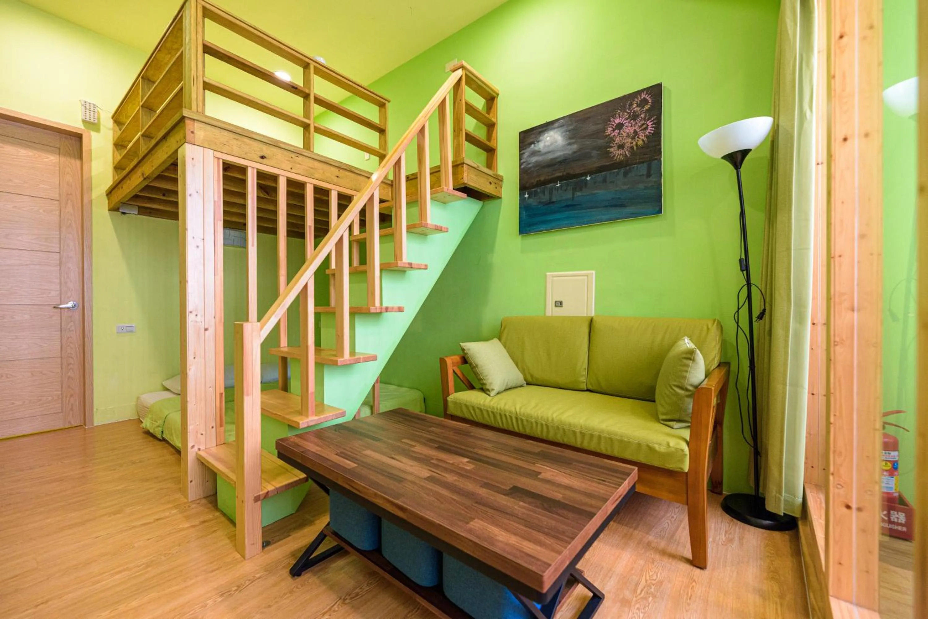 Deluxe Family Suite in 夏海民宿