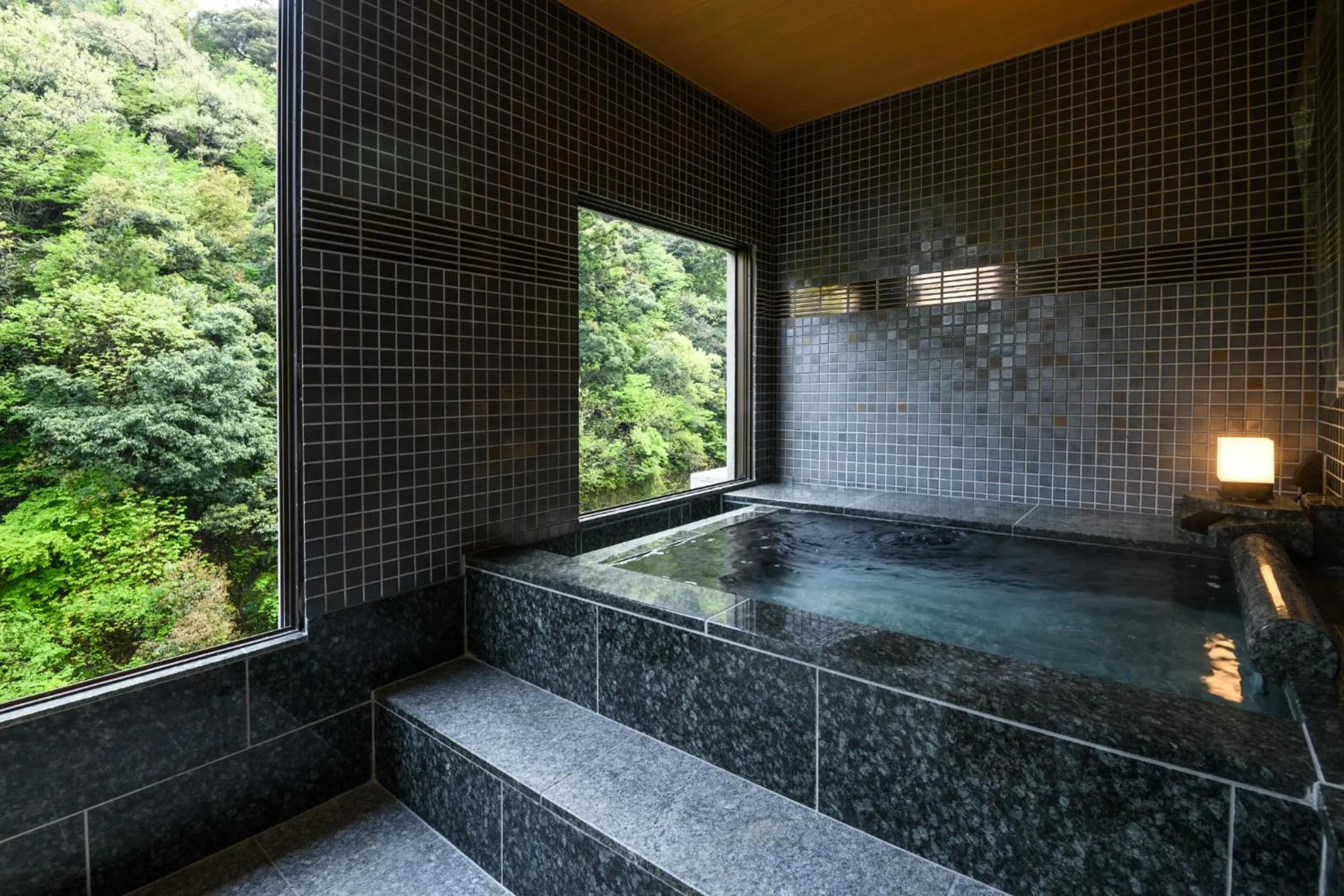 Special Western-Style Room with Open-Air Bath and Mountain Stream View - New as of 2023 in Shirasagiyu Tawaraya