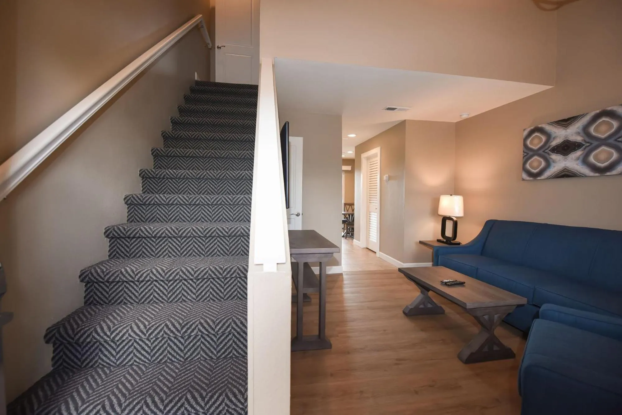 King Suite with Balcony - Non-Smoking in Waterside Suites and Marina