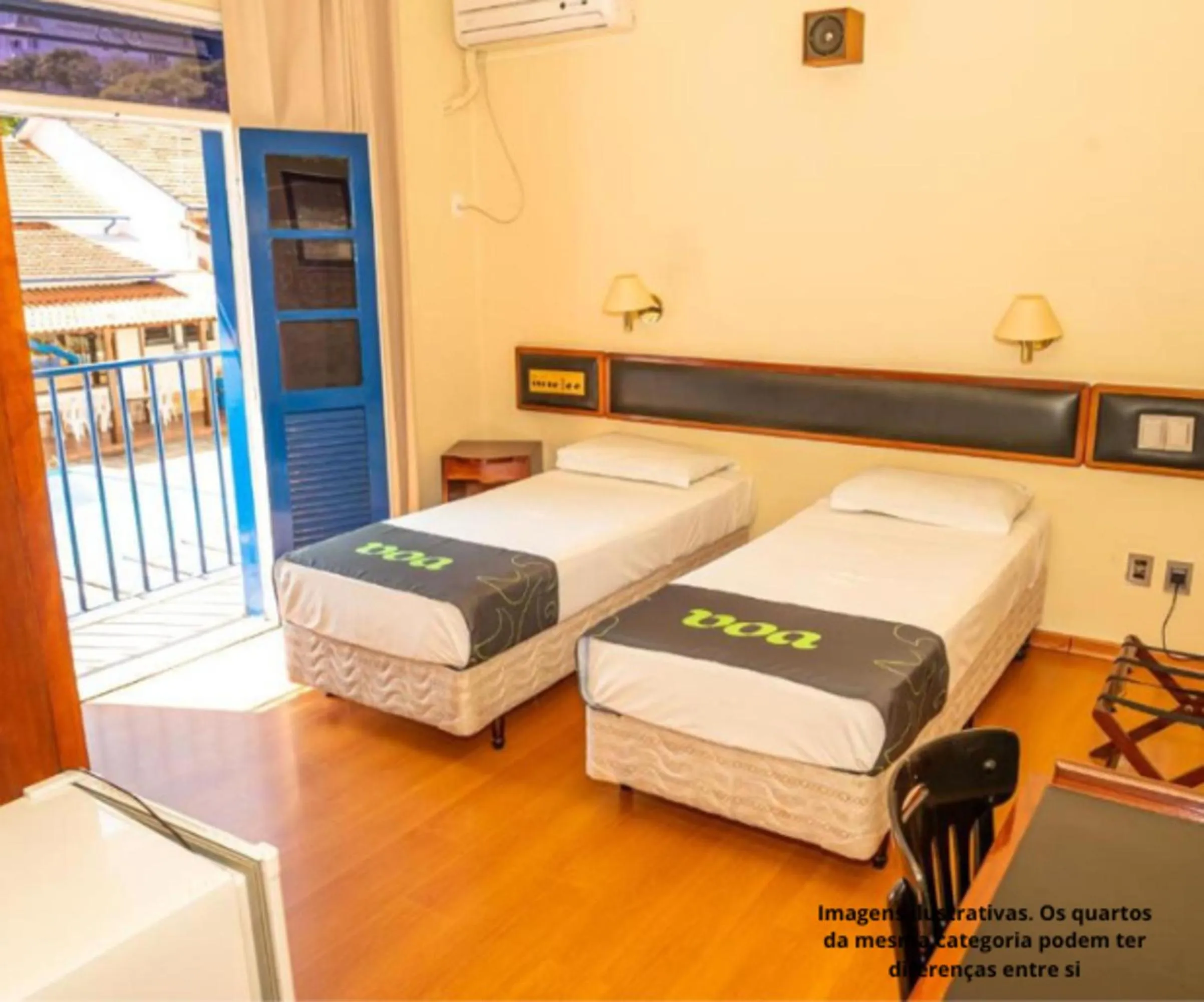 Standard Triple Room in VOA Hotel Caxambu