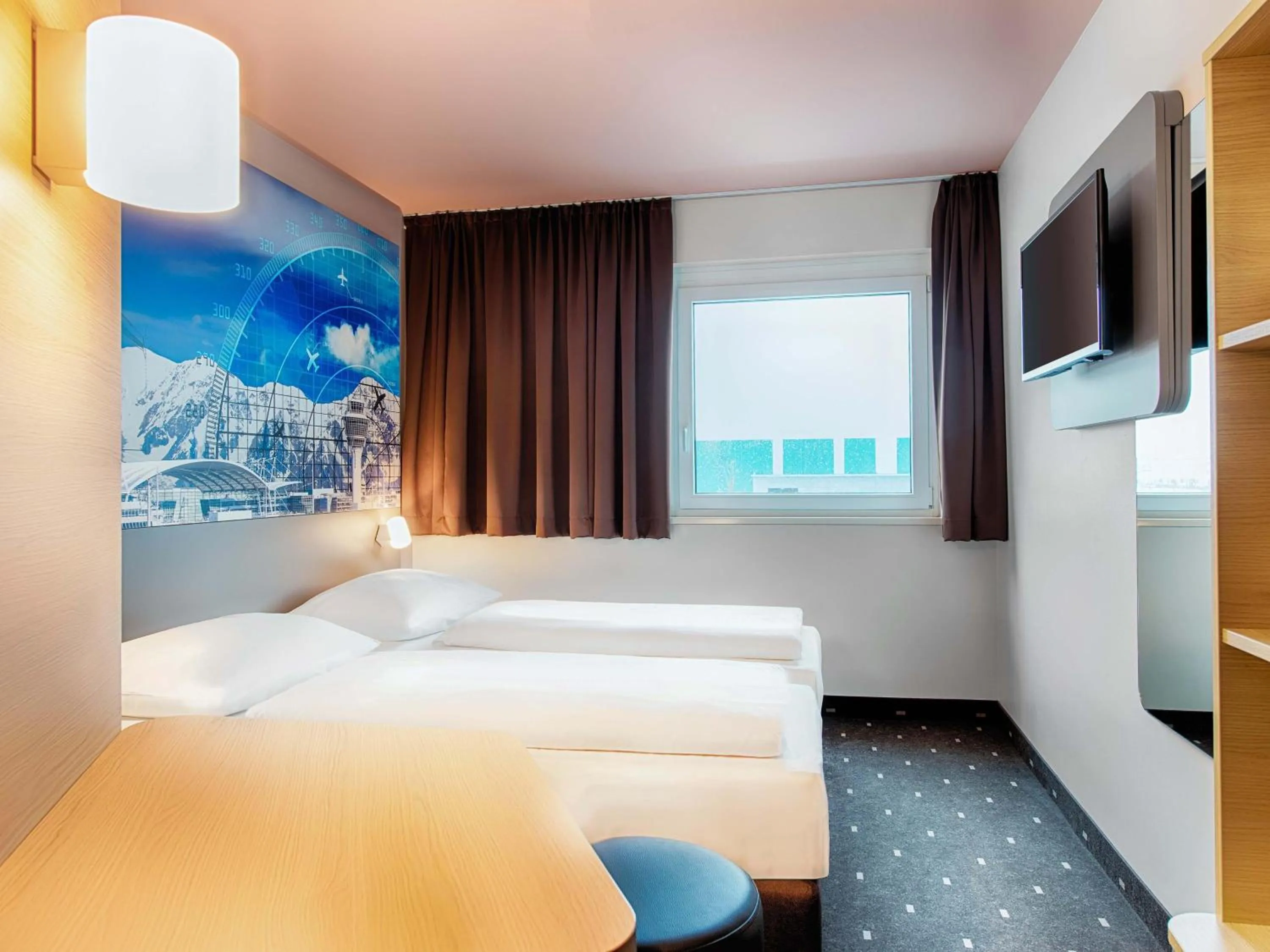 Twin Room - single occupancy in B&B HOTEL München-Airport