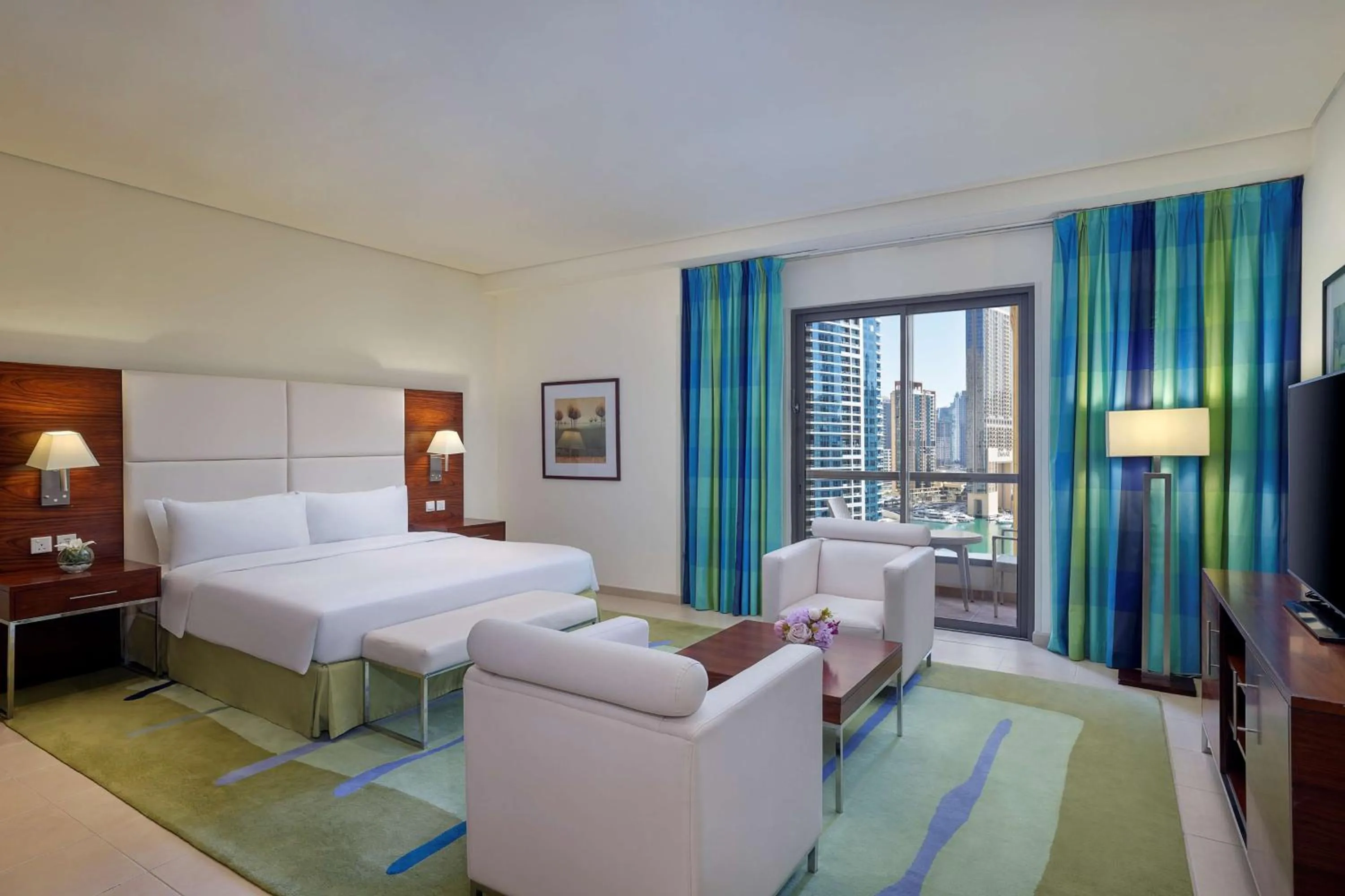 Deluxe King Room with Balcony in Hilton Dubai The Walk