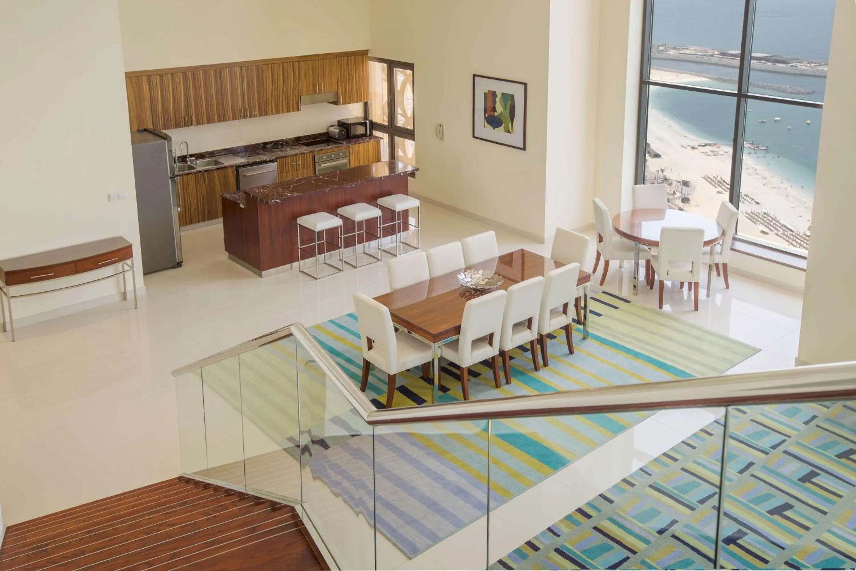 Duplex King Suite with Sea View in Hilton Dubai The Walk