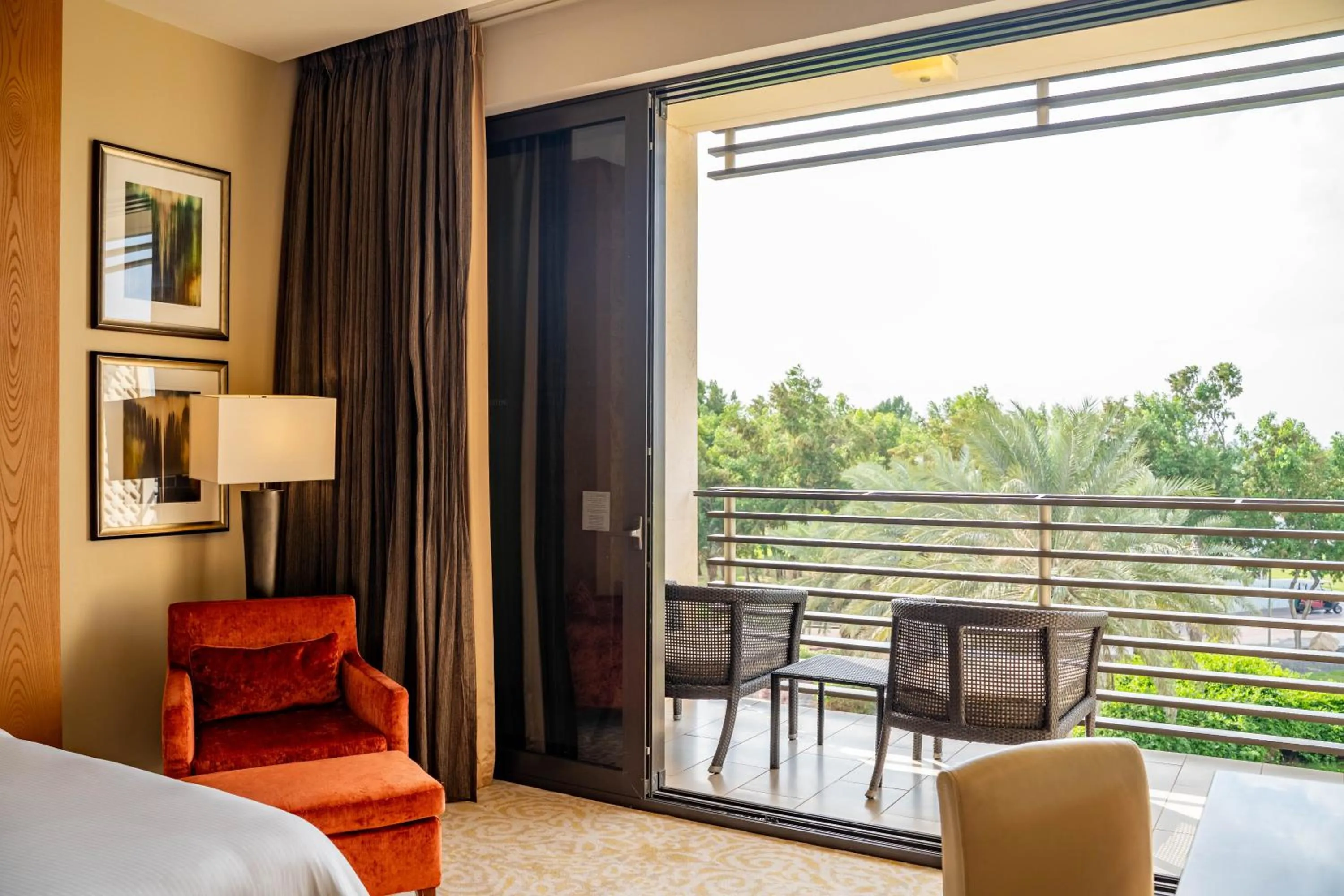 1 Bedroom Junior Suite, 1 King, Golf view, Balcony in VOGO Abu Dhabi Golf Resort & Spa Formerly The Westin Abu Dhabi Golf Resort & Spa