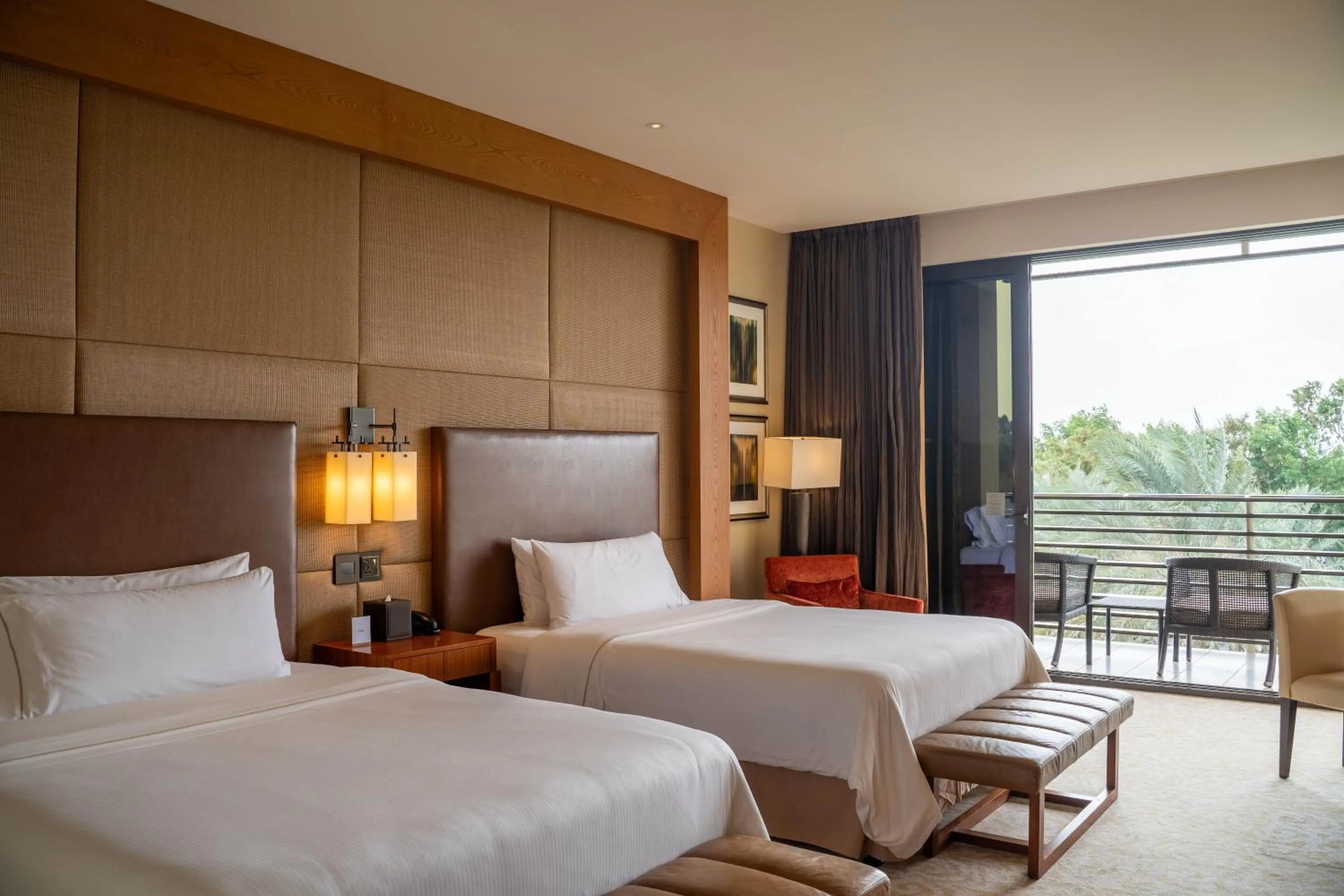 Superior Room, 2 Queen, Golf view, Balcony - Smoking in VOGO Abu Dhabi Golf Resort & Spa Formerly The Westin Abu Dhabi Golf Resort & Spa