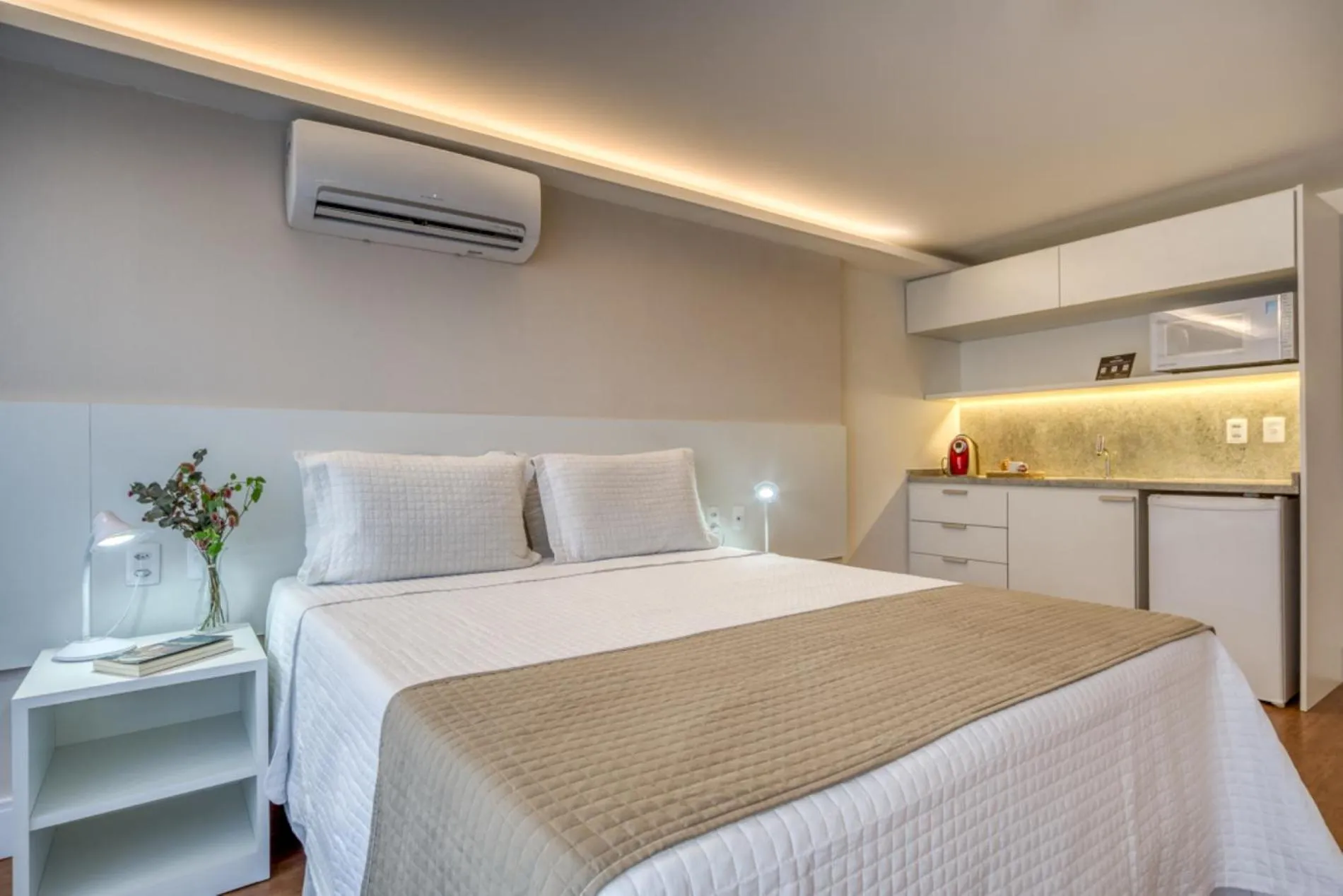 Double BrisaFlat (No View - First Floor) in Hotel Brisa Suítes Pajuçara