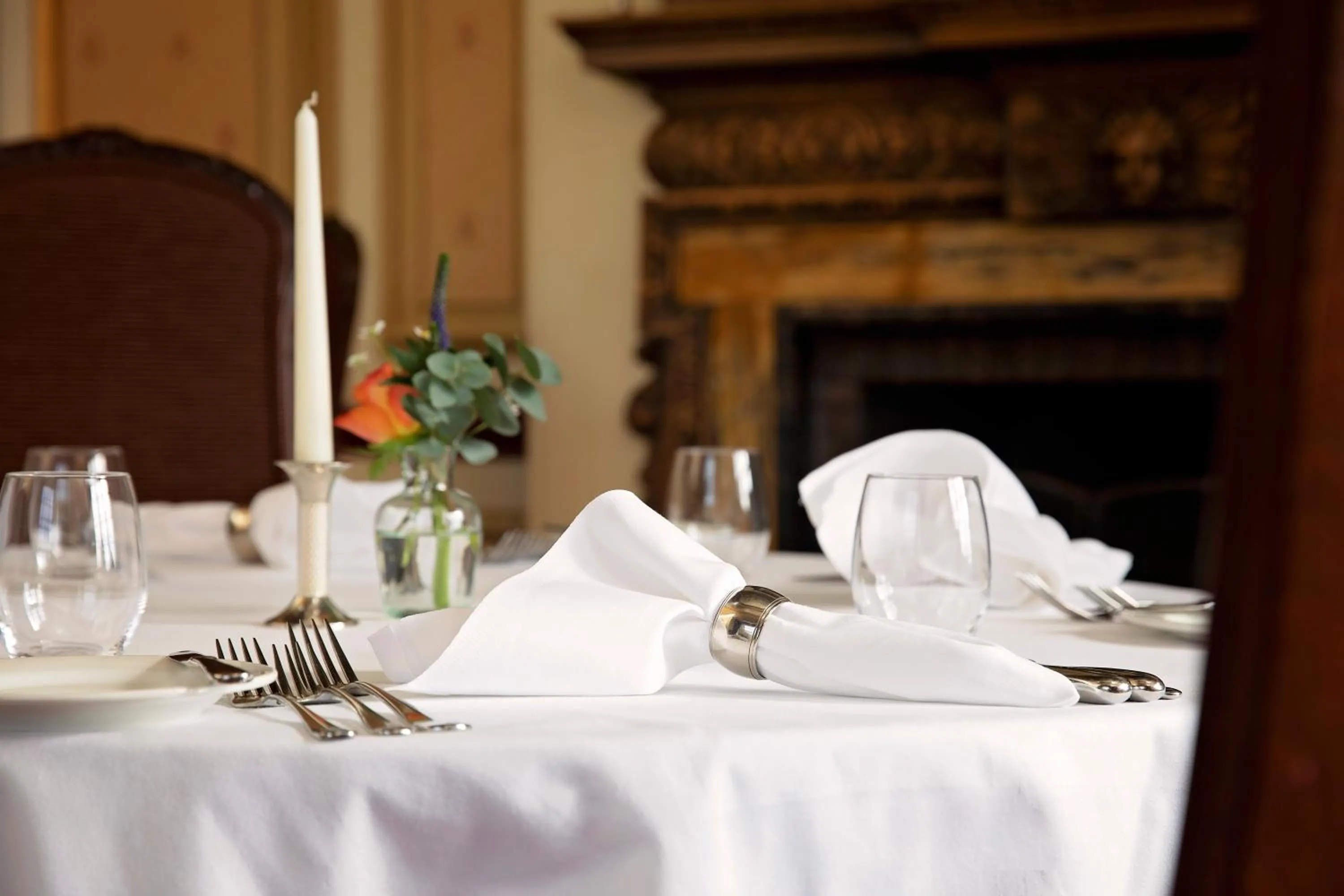 Restaurant/places to eat in Cringletie House