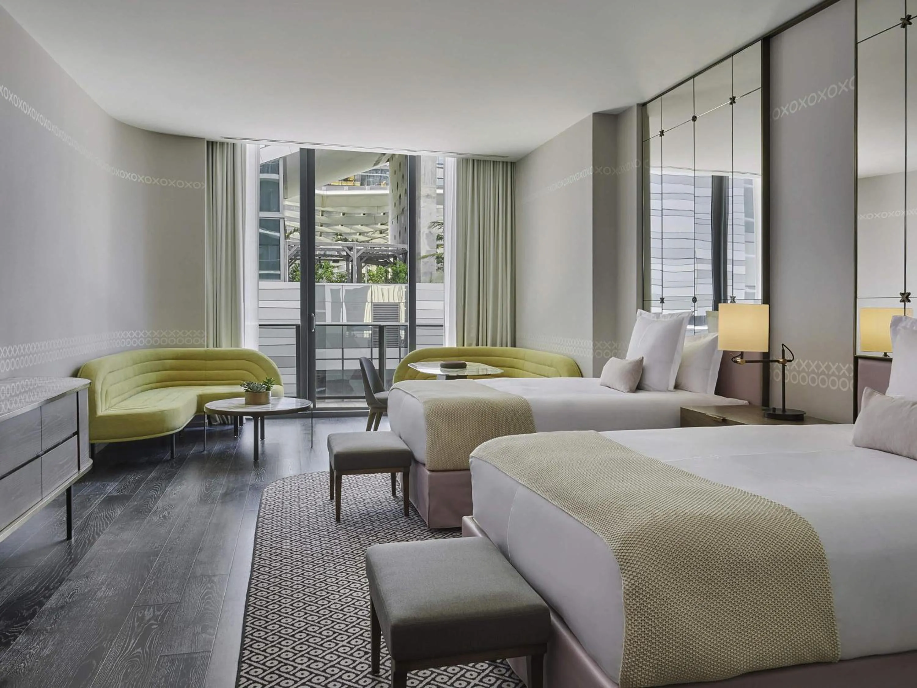 Lux Queen Room with Two Queen Beds in SLS LUX Brickell