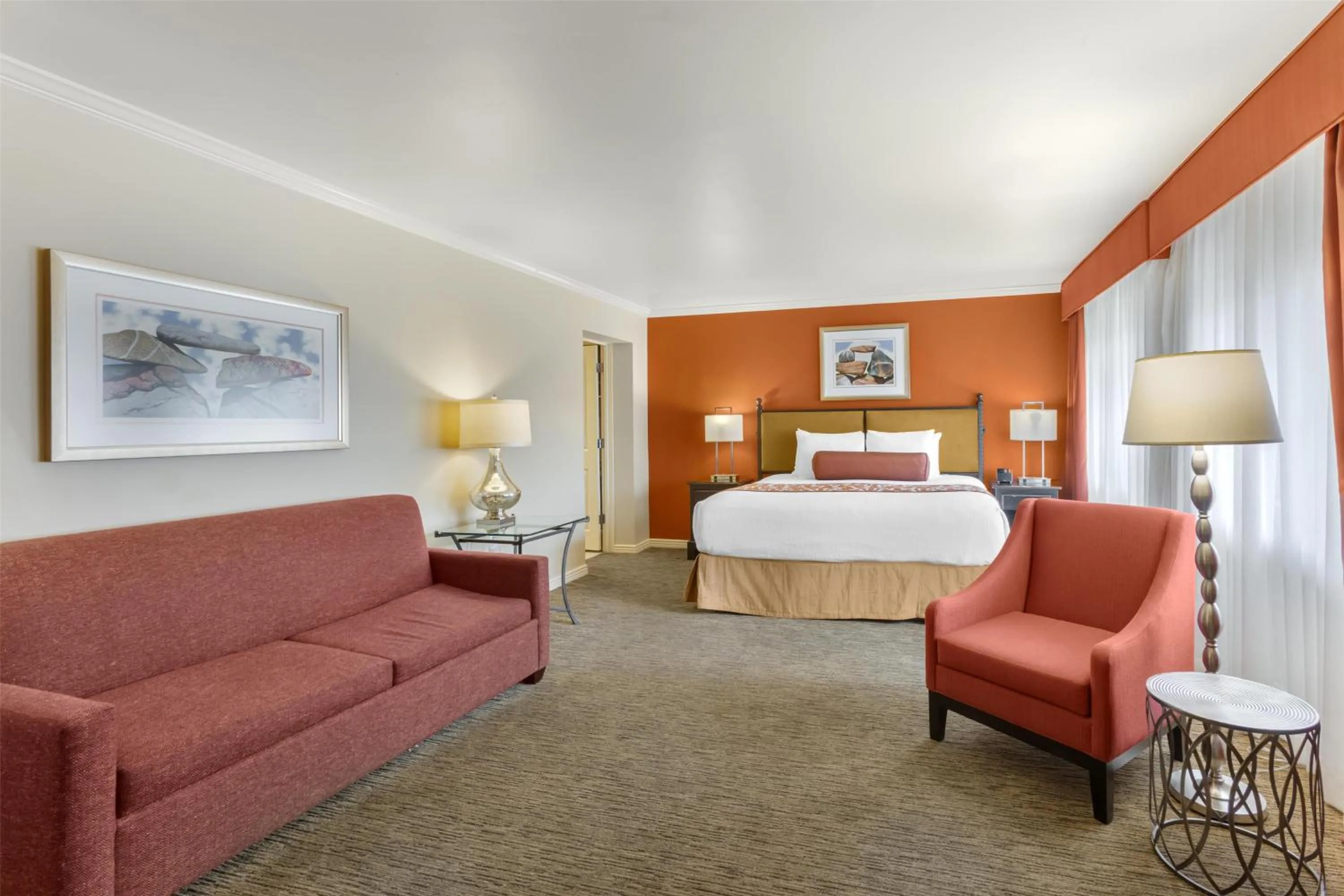 King Room with Fireplace - Non-smoking in Best Western Plus Arroyo Roble Hotel & Creekside Villas