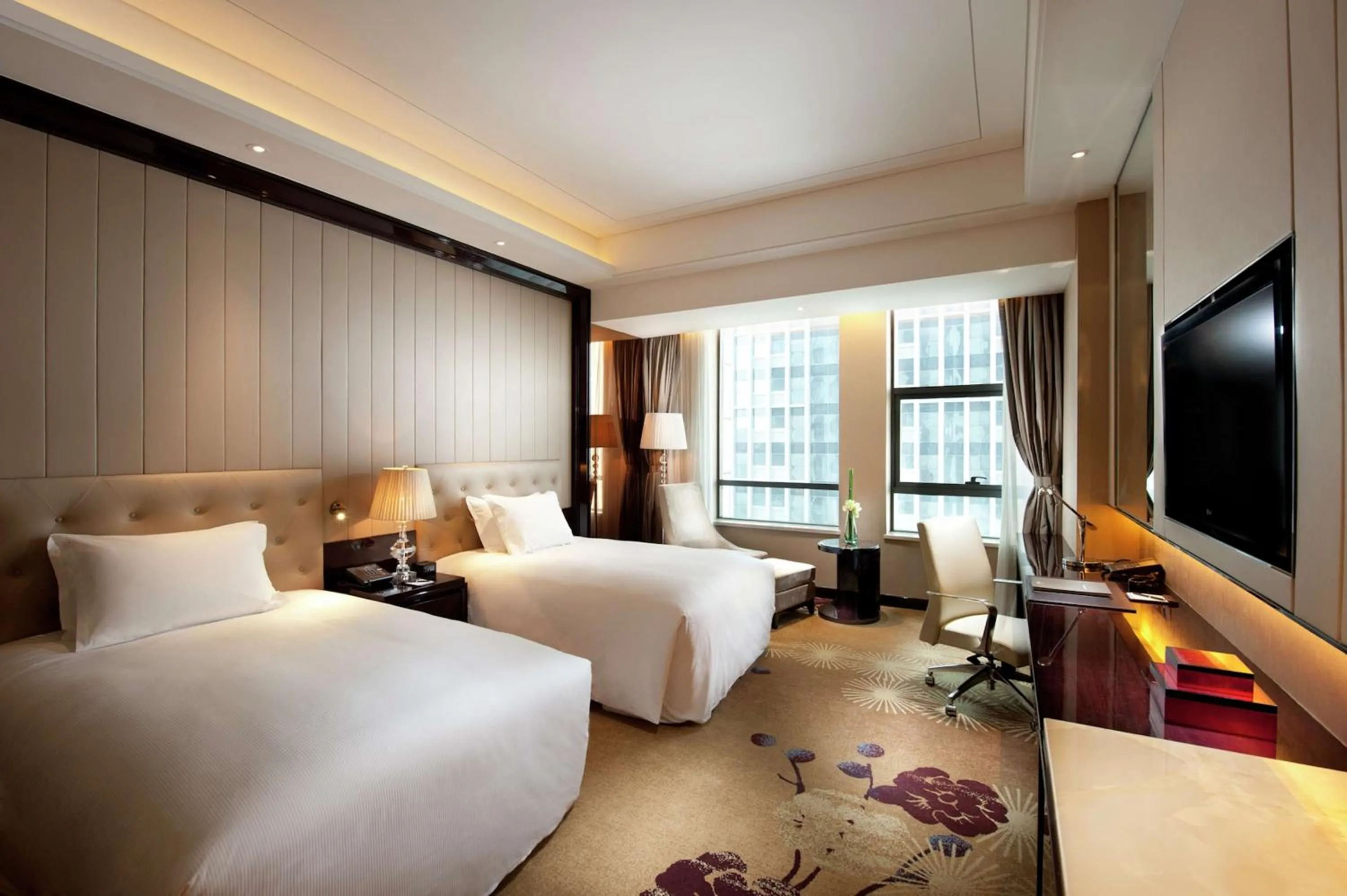 Deluxe Twin Room in Hilton Nanjing