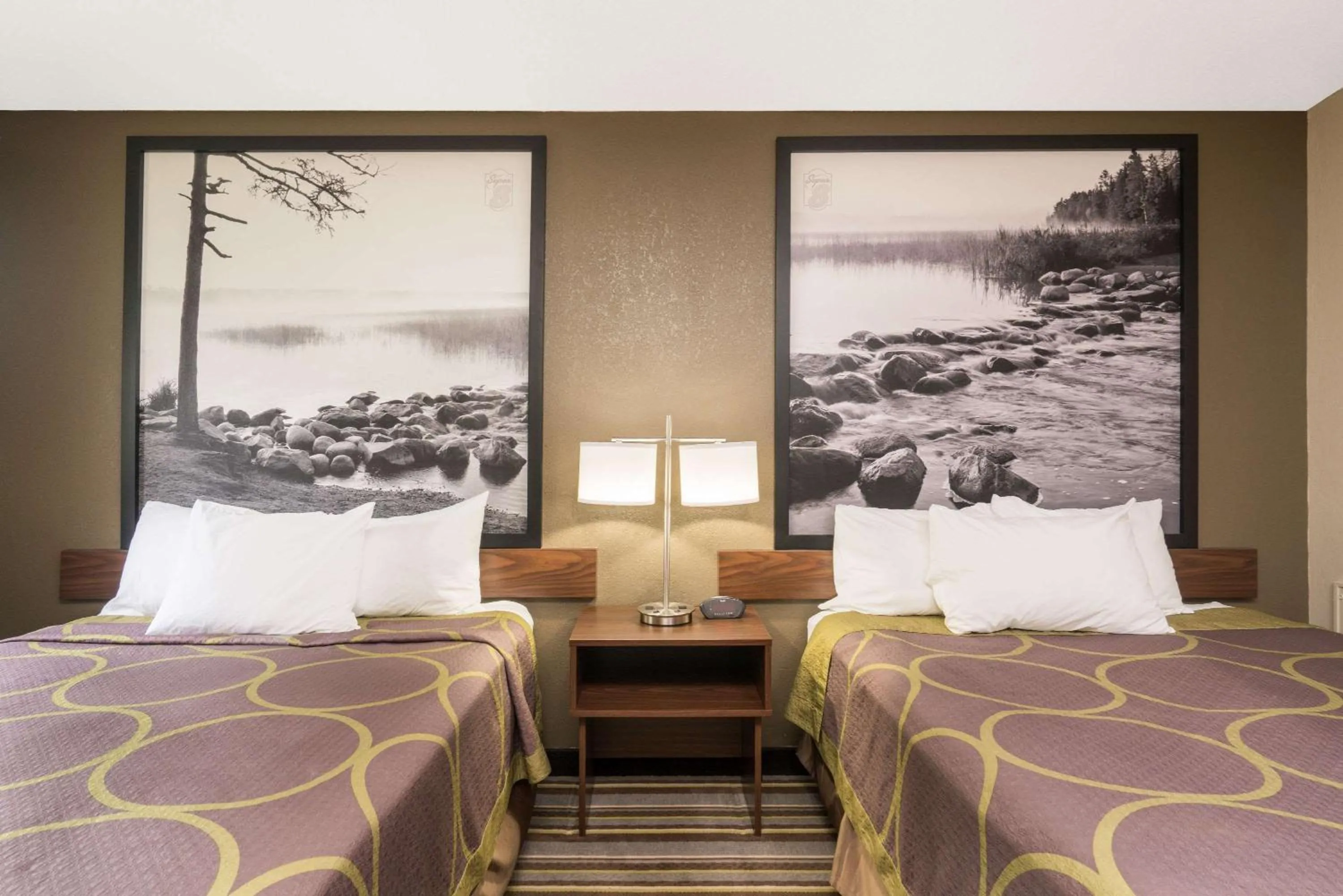 Queen Room with Two Queen Beds - Non-Smoking in Super 8 by Wyndham St. Cloud