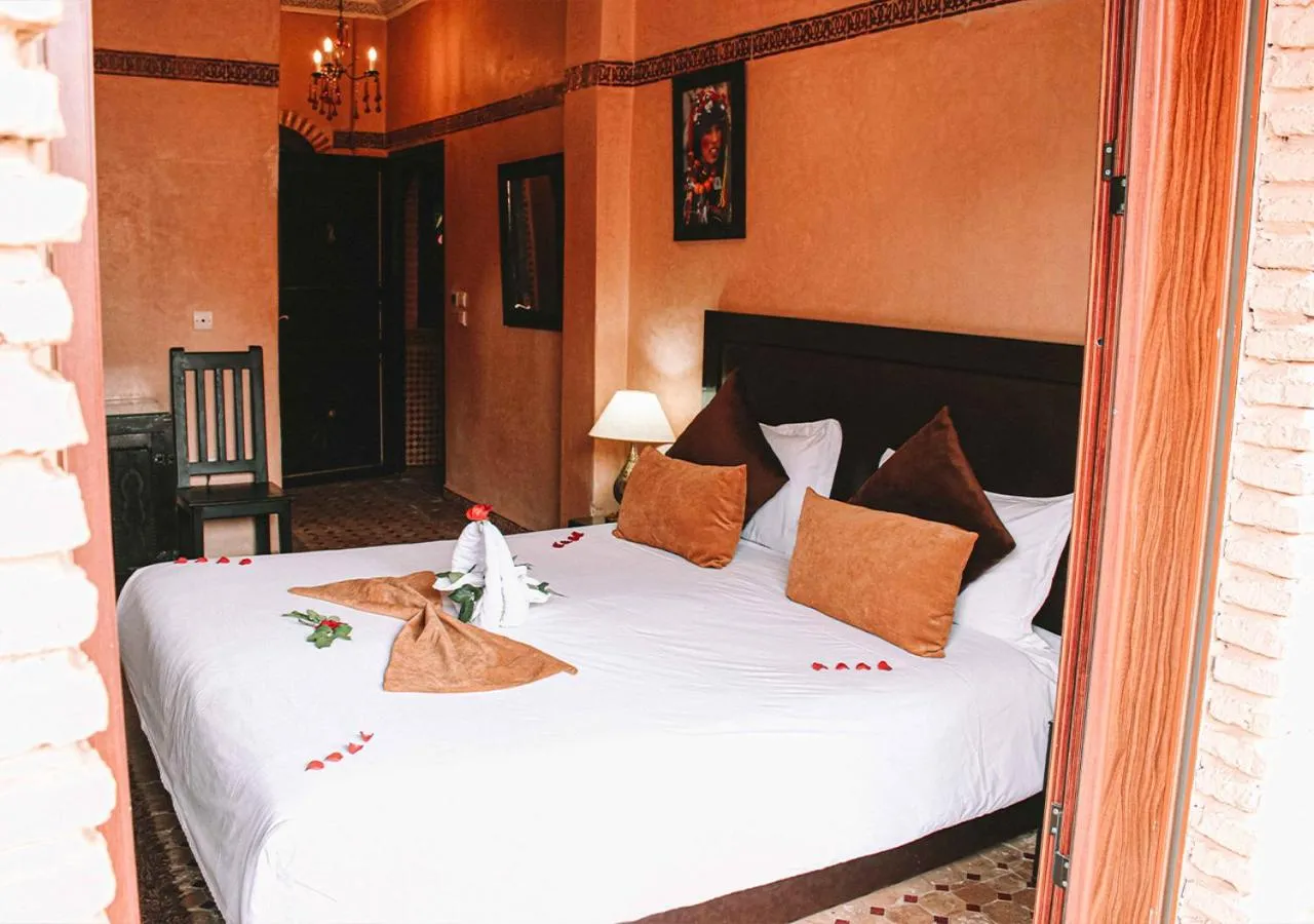 Deluxe Double Room with Balcony in Riad Mabrouk