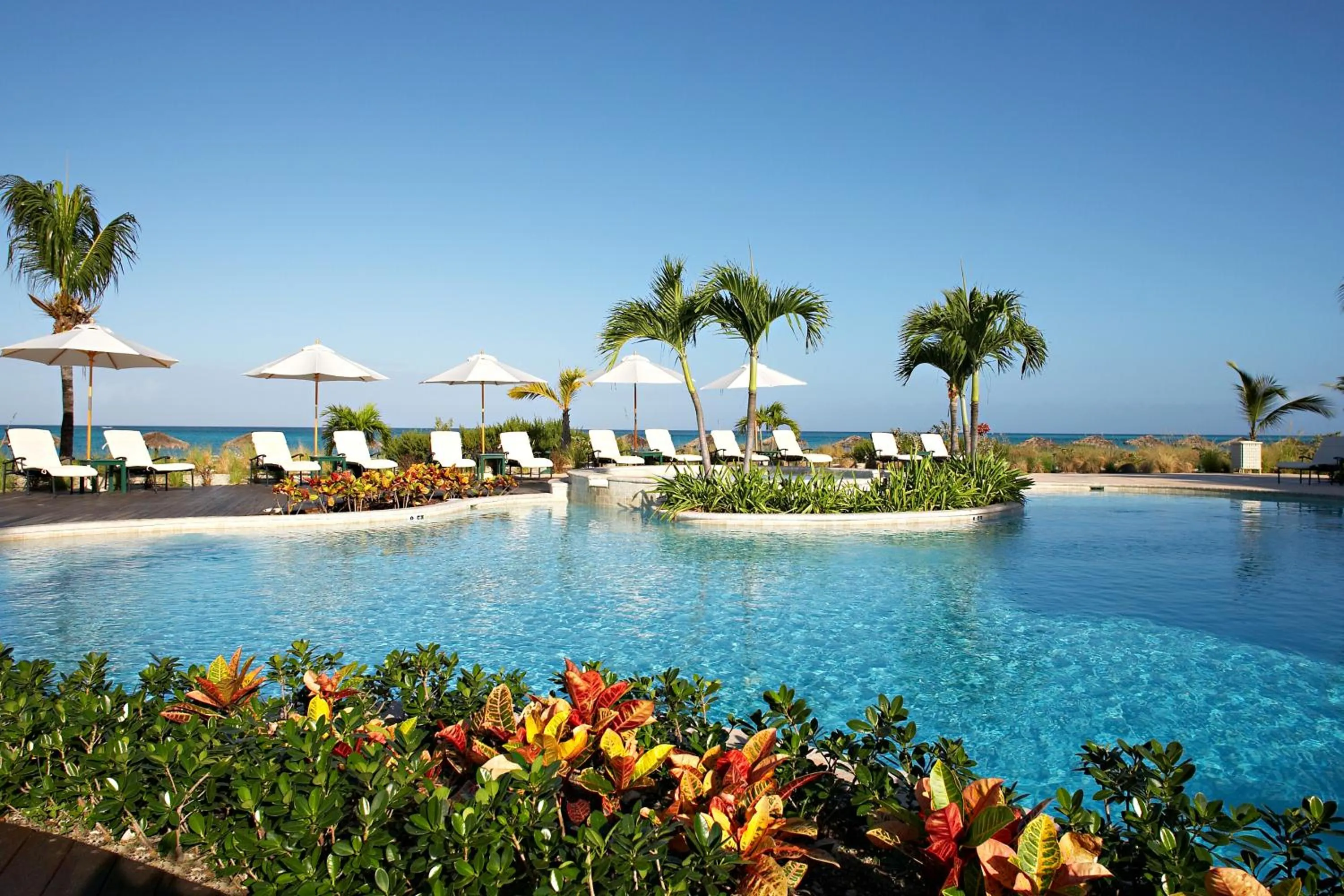 Swimming pool in The Sands at Grace Bay