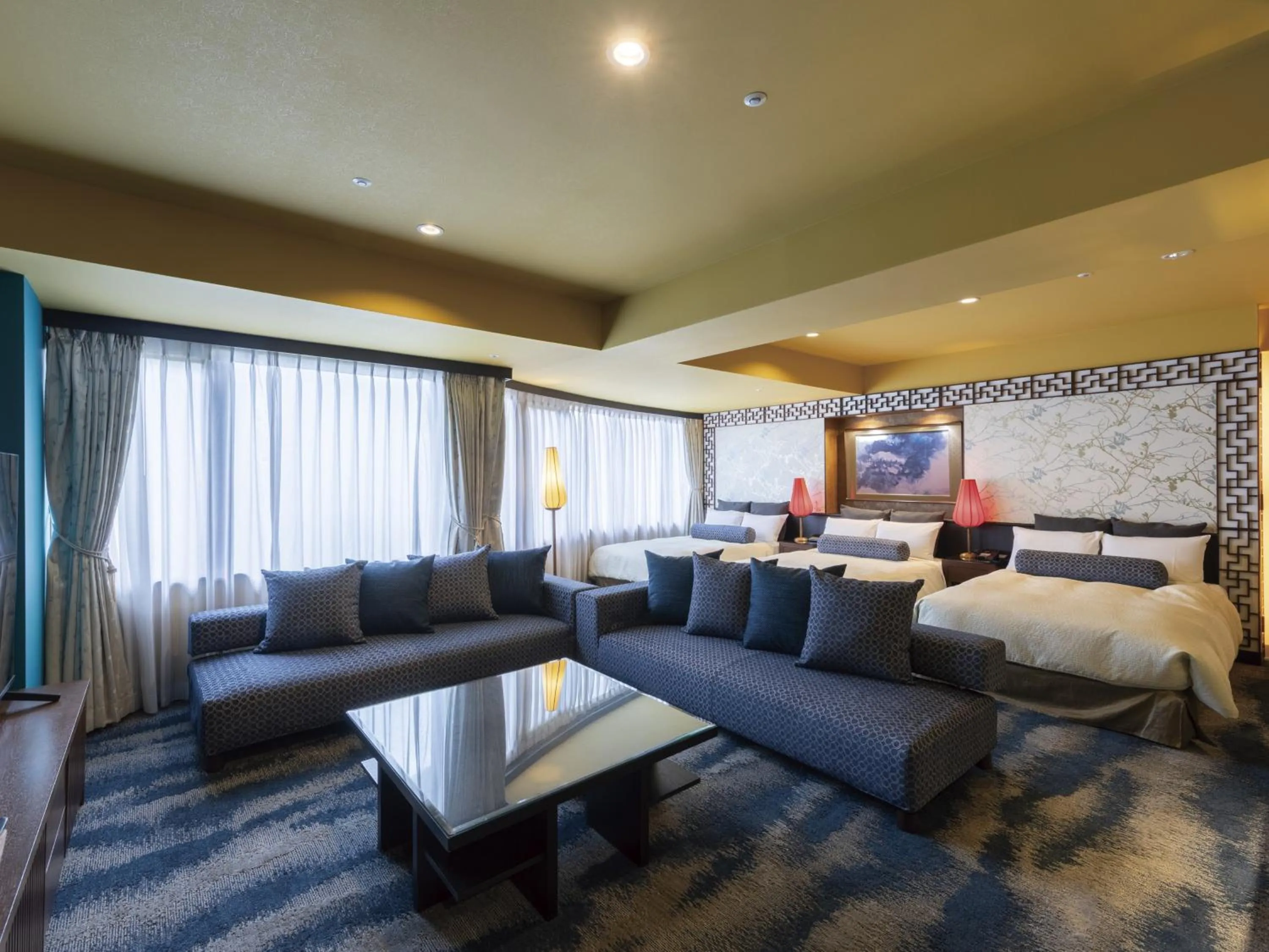 Dynasty Suite with Lounge Access in Rose Hotel Yokohama, The Distinctive Collection By WORLDHOTELS