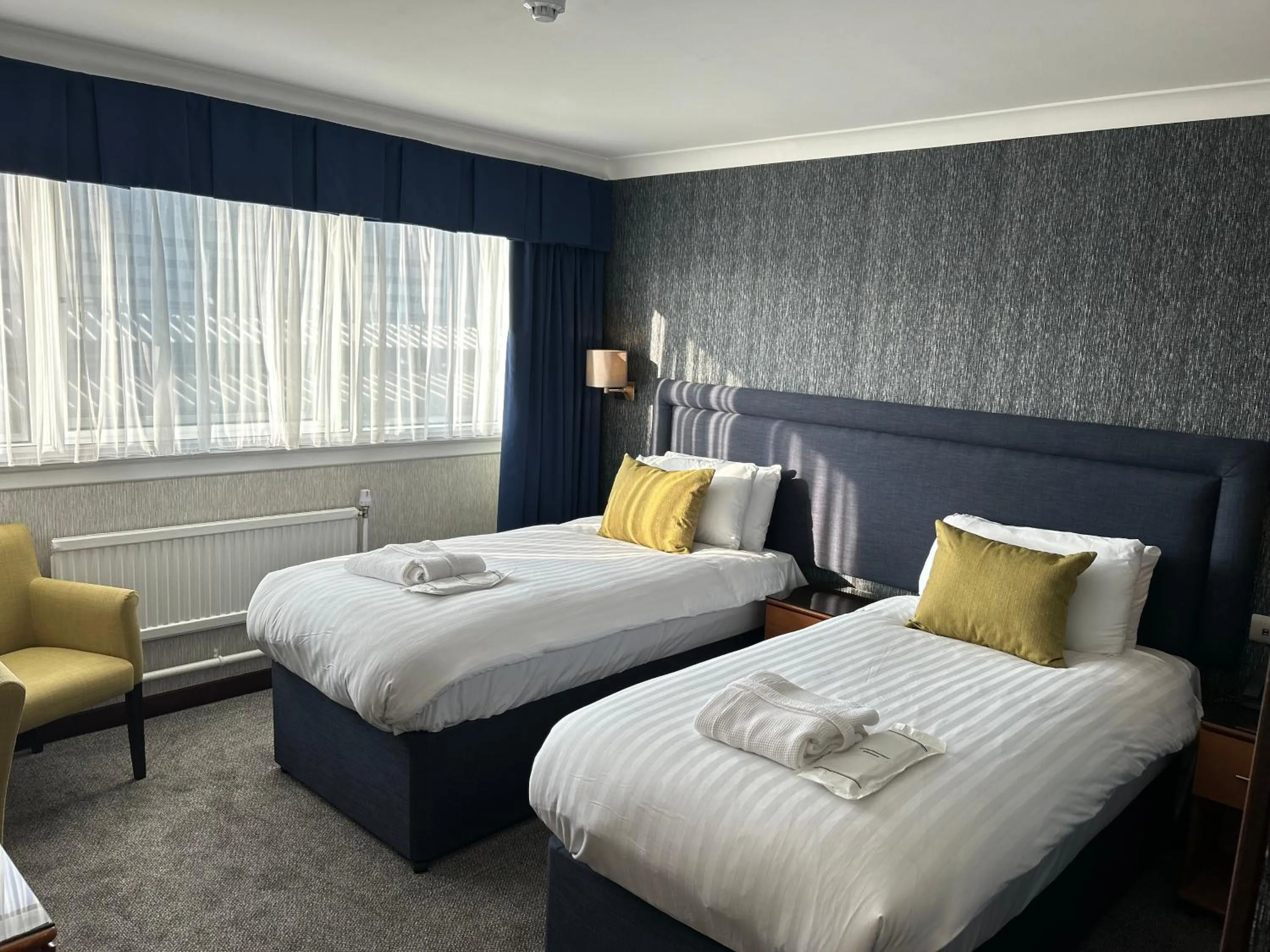 Deluxe Twin Room in The Liner at Liverpool