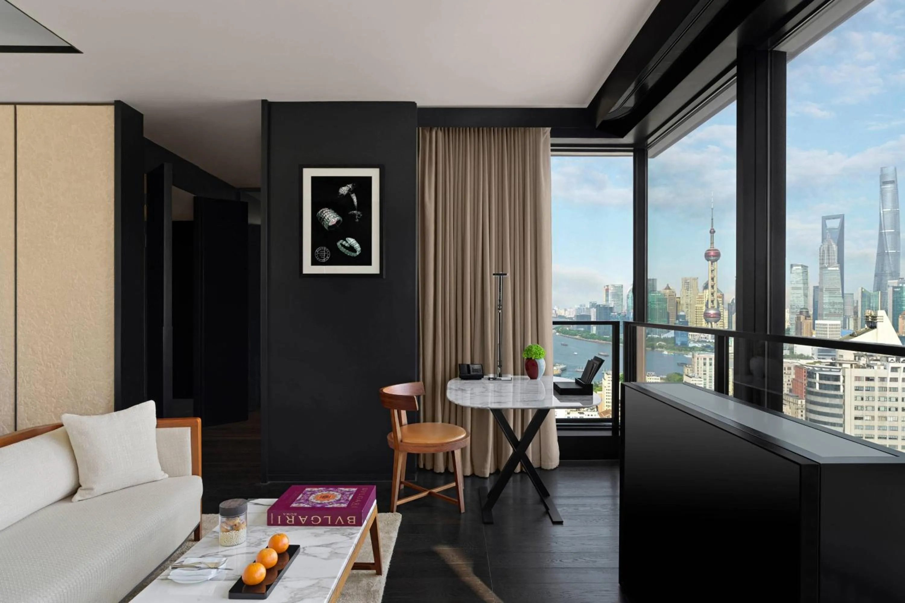 Deluxe Bund View Room in Bulgari Hotel Shanghai