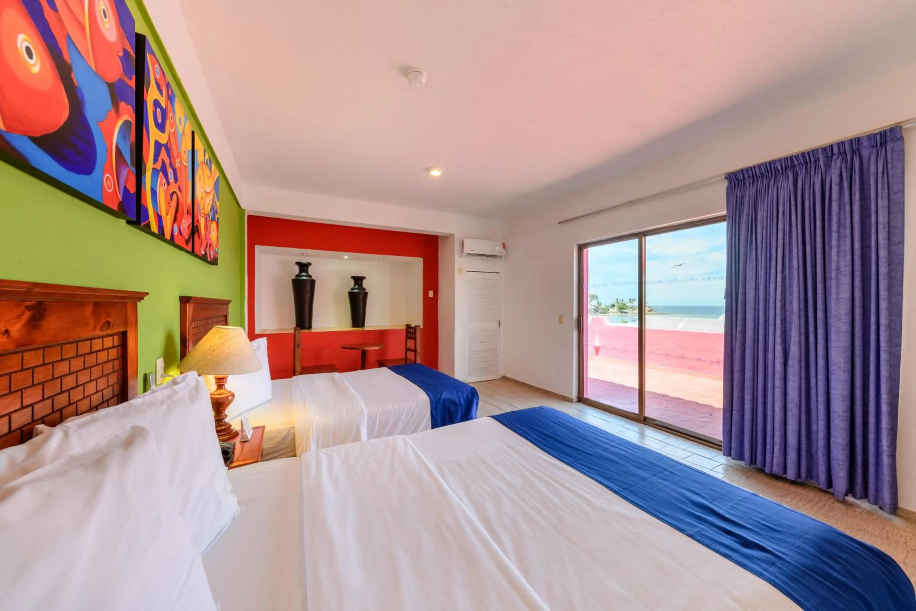 Standard Room, 2 Double Beds - single occupancy in Decameron Los Cocos Guayabitos, Ramada All-Inclusive Resort