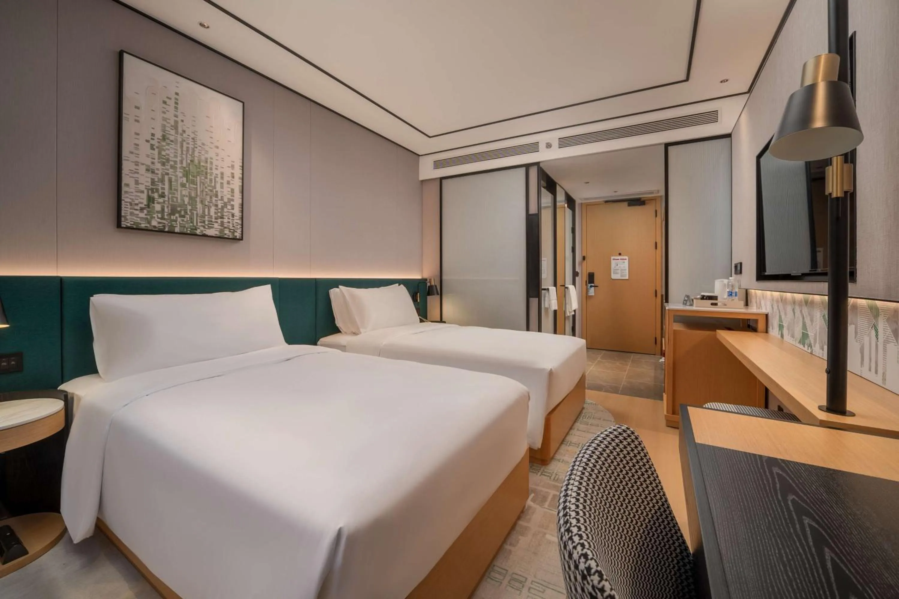 Twin Room in Hilton Garden Inn Shanghai Caoyang