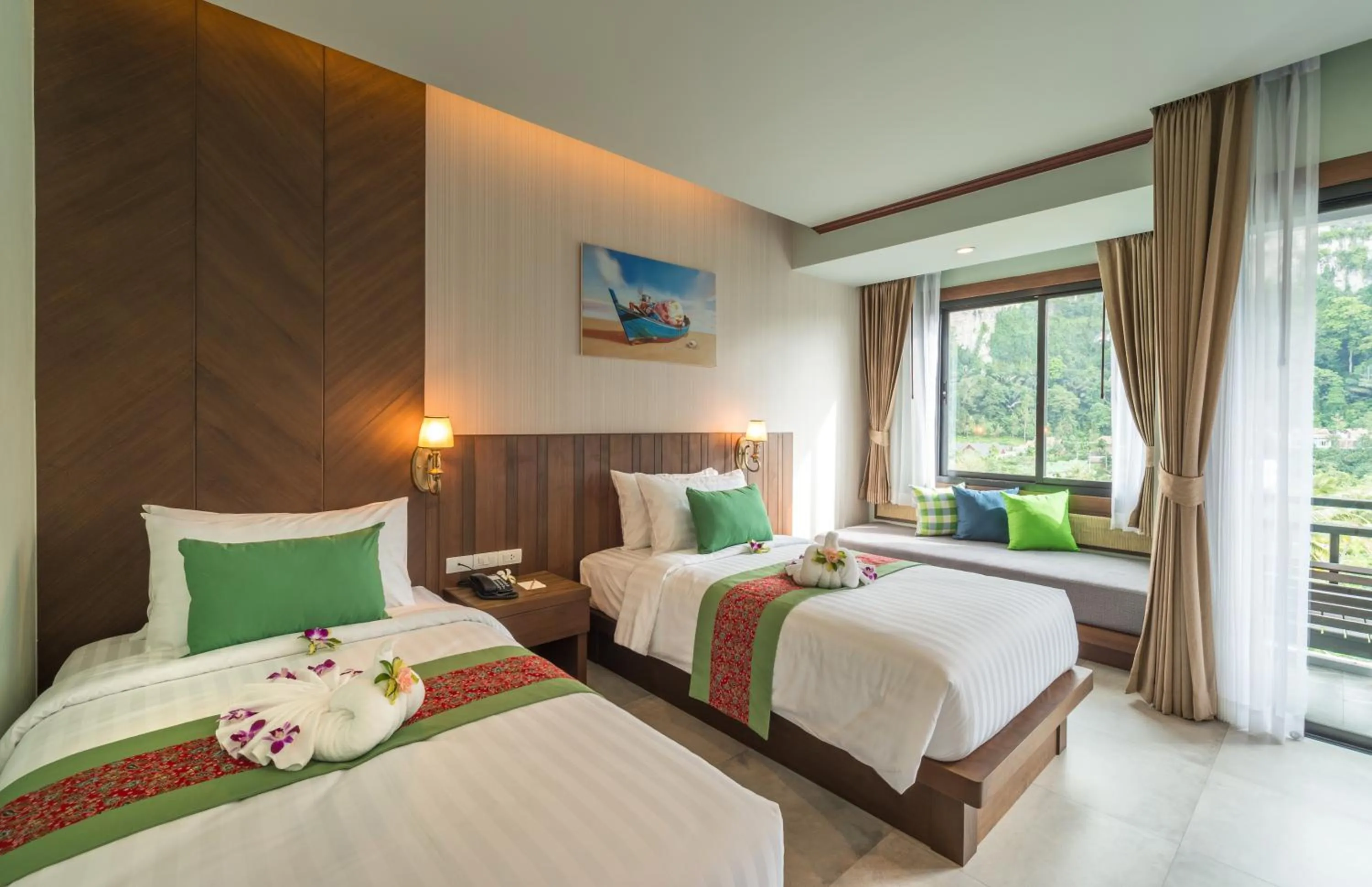 Deluxe Double or Twin Room with Cliff View in Andaman Breeze Resort