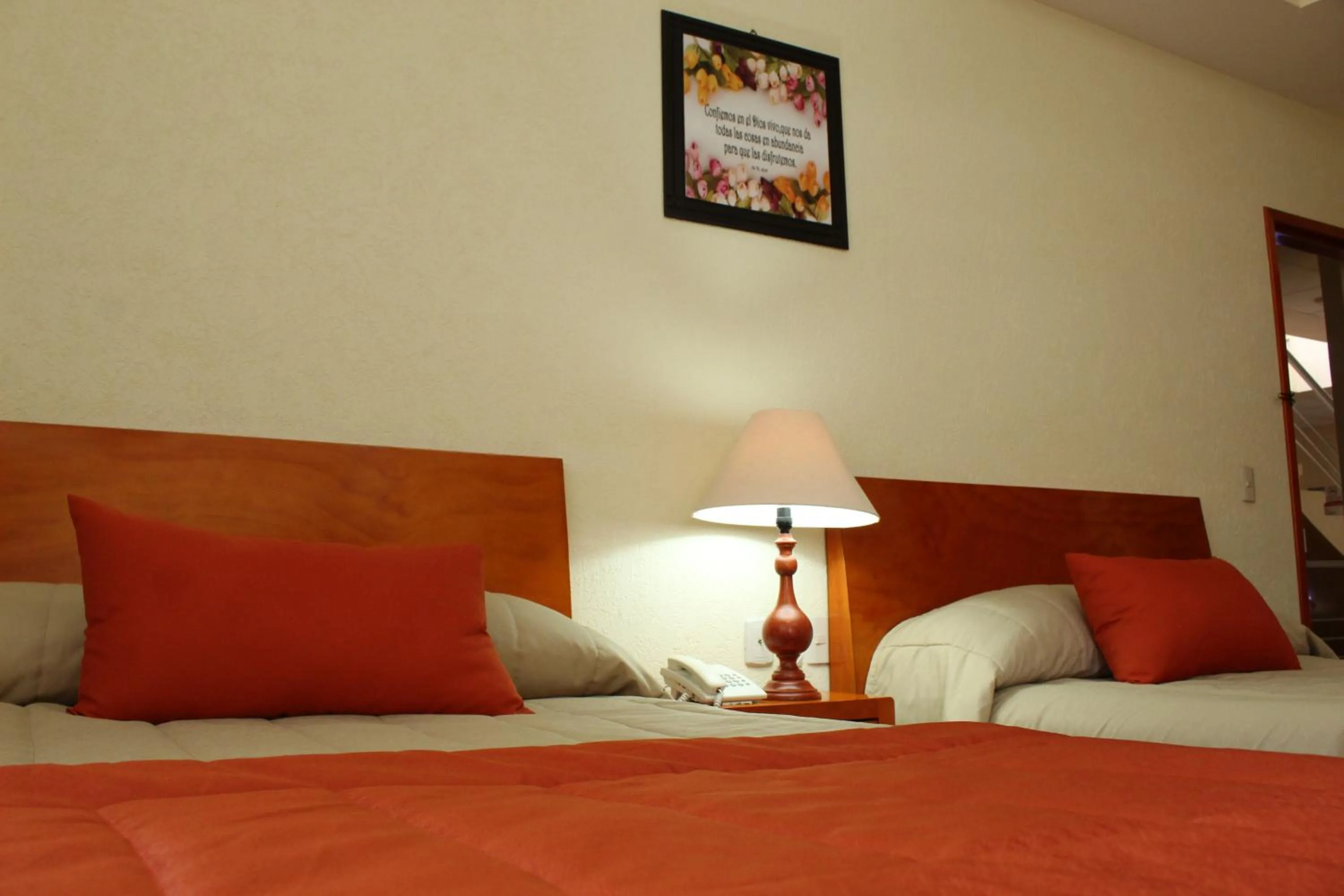 Double Room with Two Double Beds in Hotel Señorial Tlaxcala