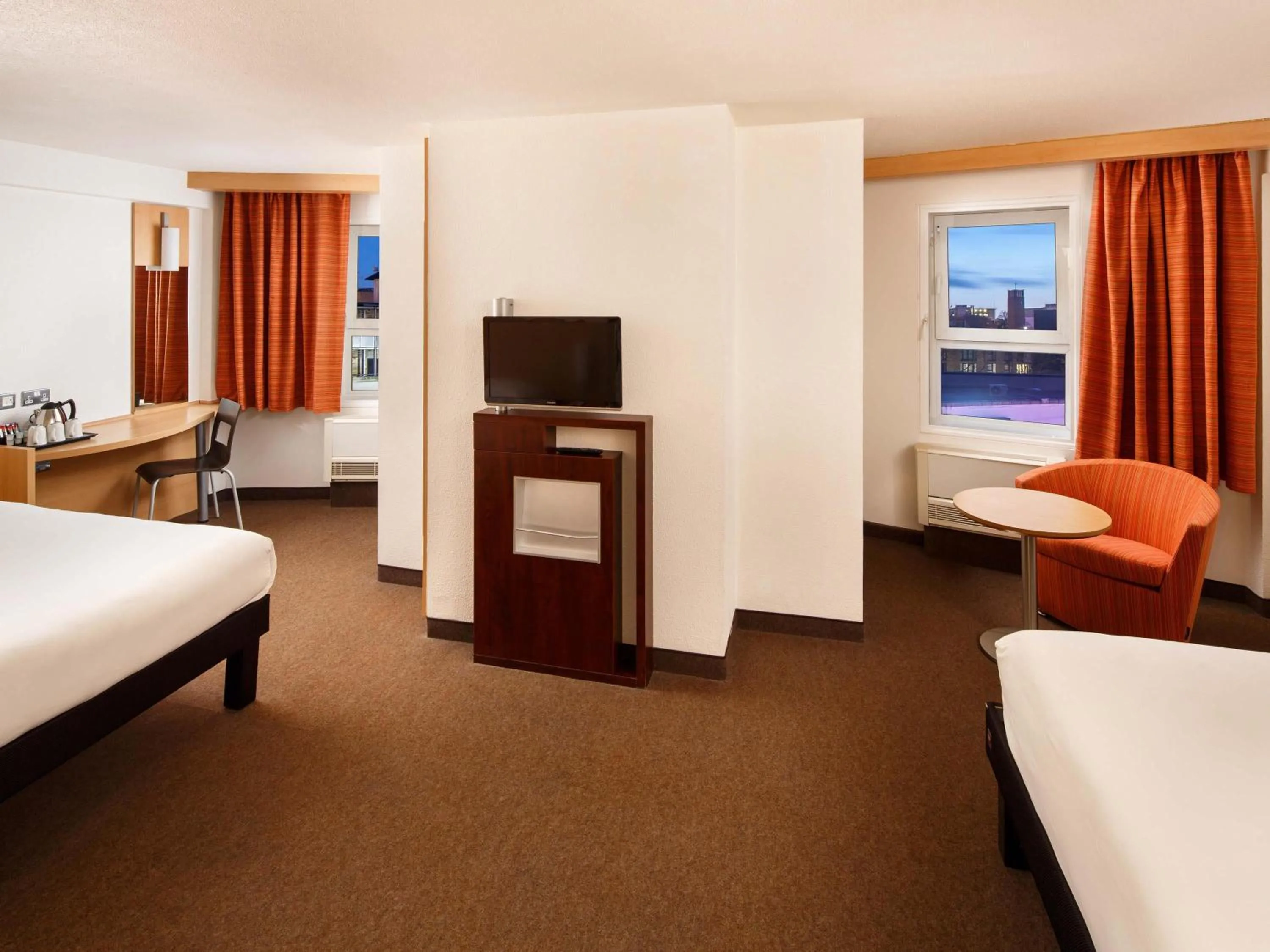 Family Room with One Double Bed and One Single Bed in ibis Birmingham Centre New Street Station Hotel