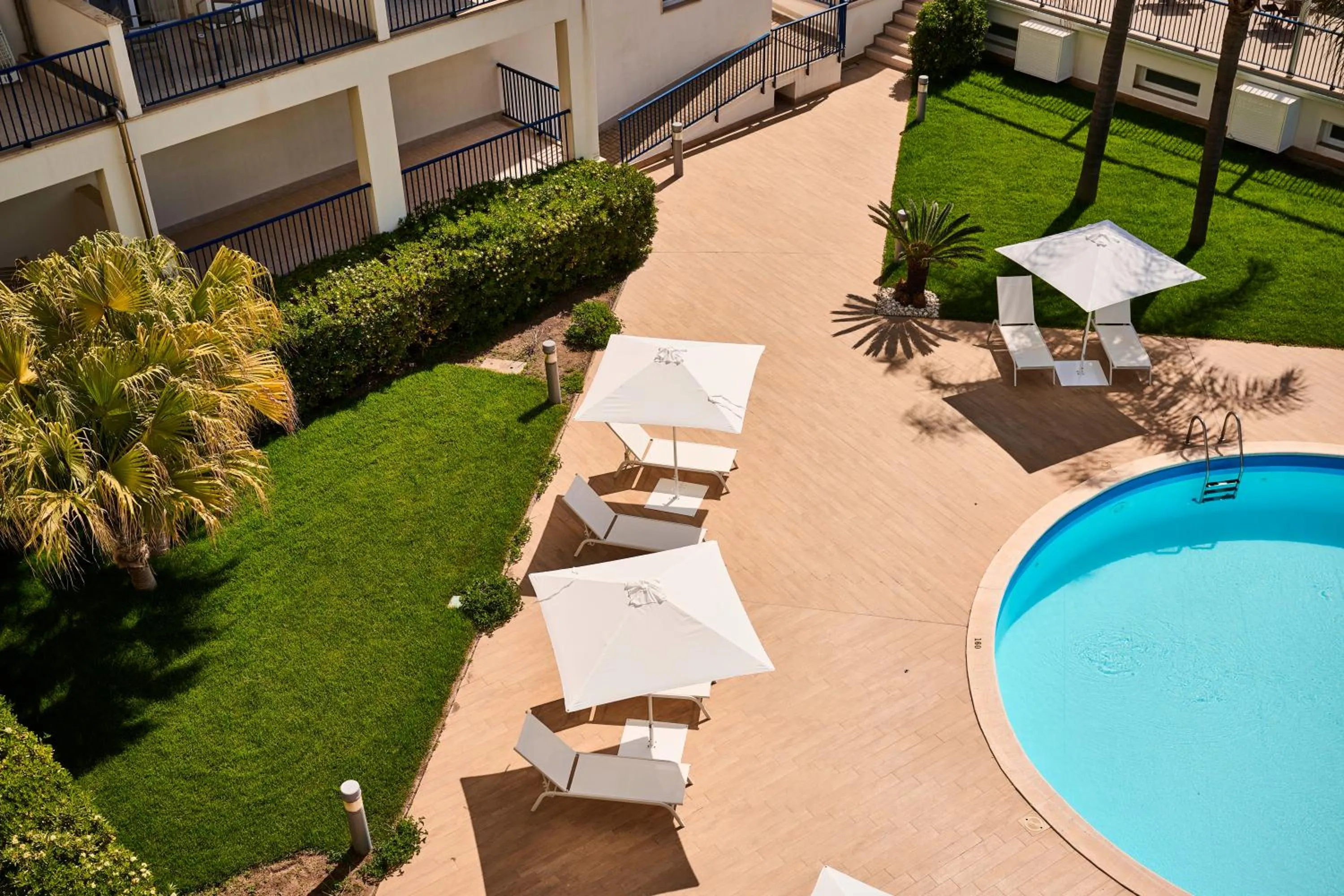 Family Room with Pool View in Ticho's Greenblu Hotel