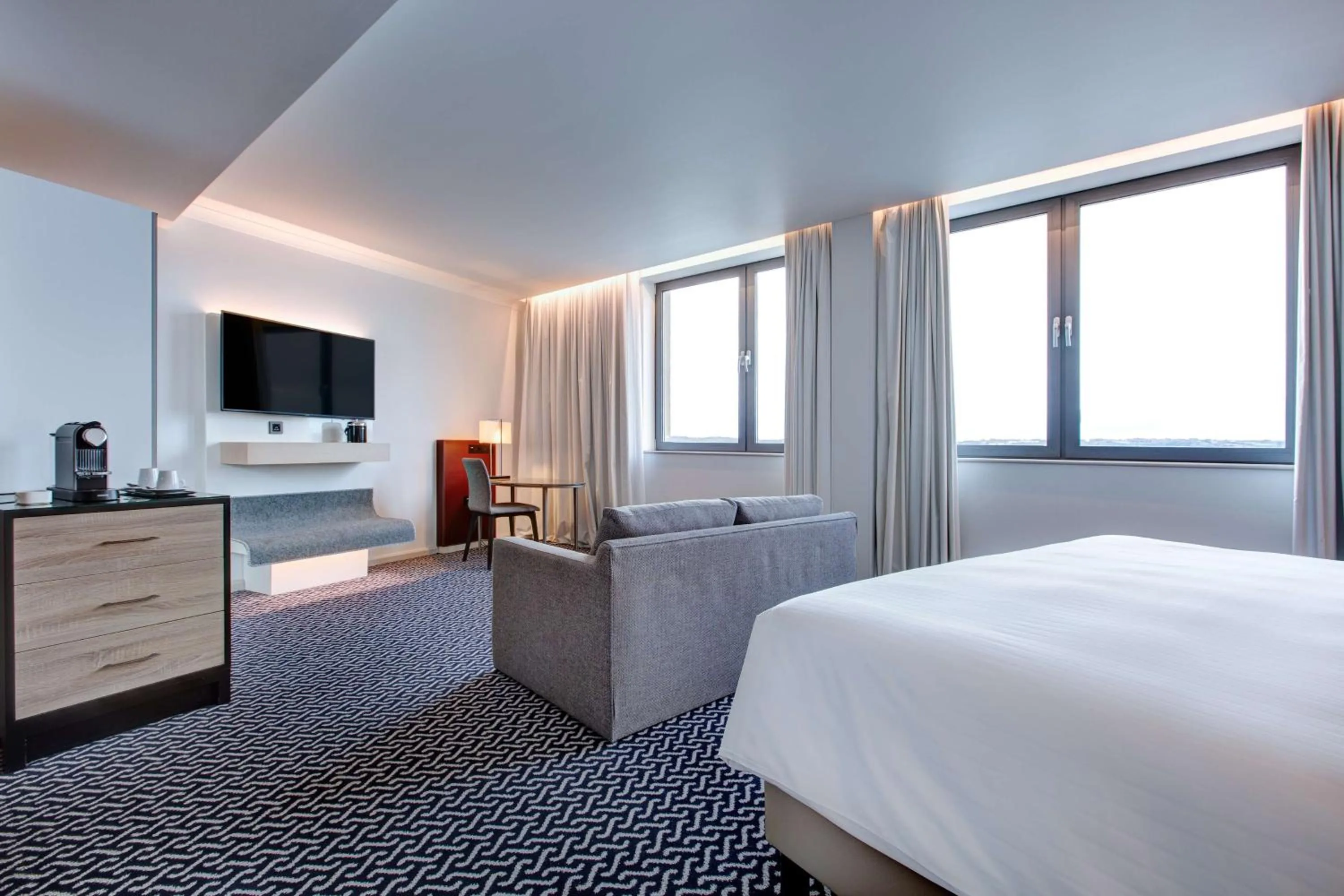 Family Room with Sea View in Radisson Blu Waterfront Hotel, Jersey