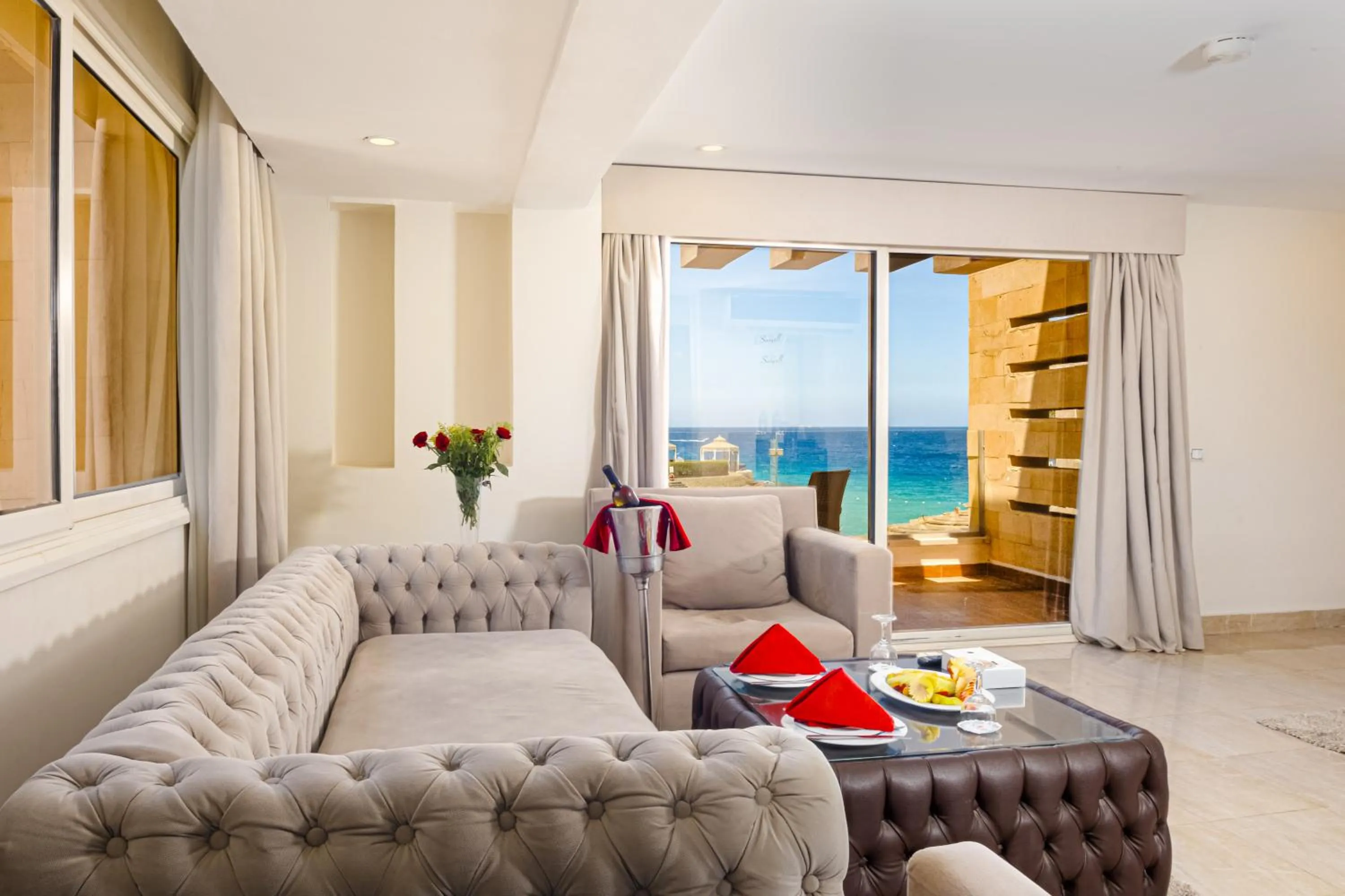 Suite with Sea View in Seagull Beach Resort - Families and Couples Only