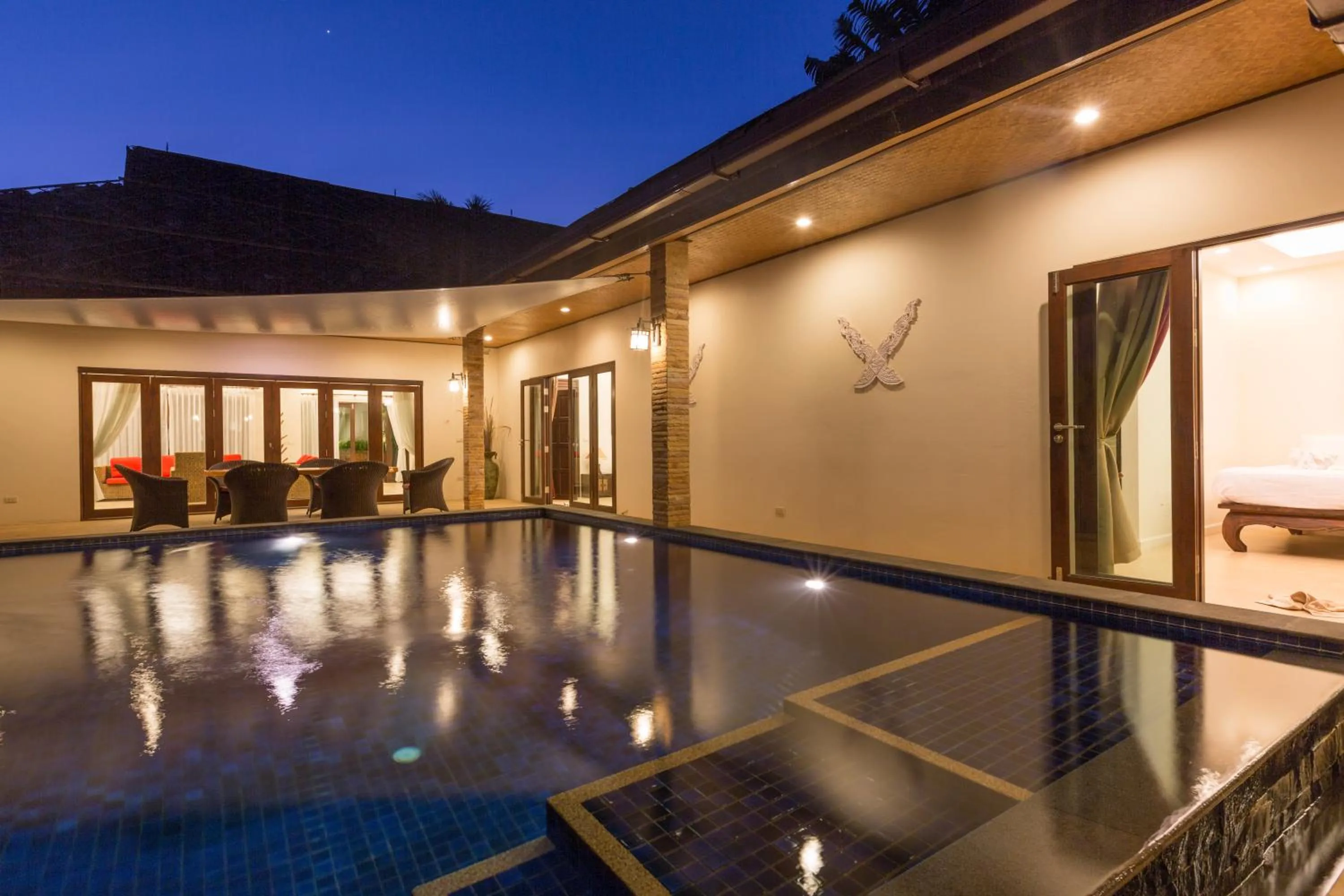 Private Family Pool Villa Two Bedrooms in Pa Prai Villas and Suites Resort