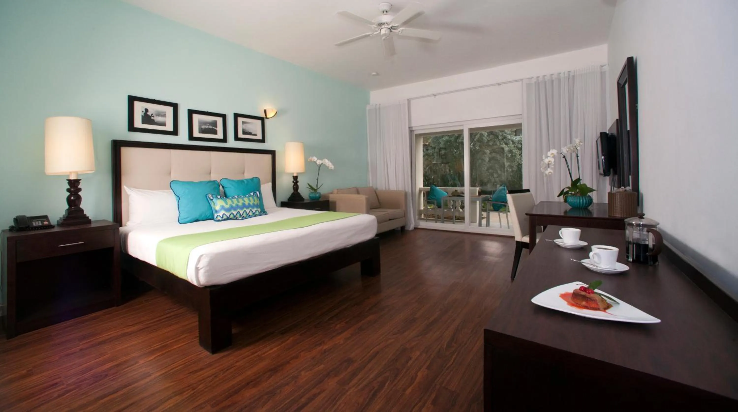 Junior Suite with Garden View in Sandy Haven Resort