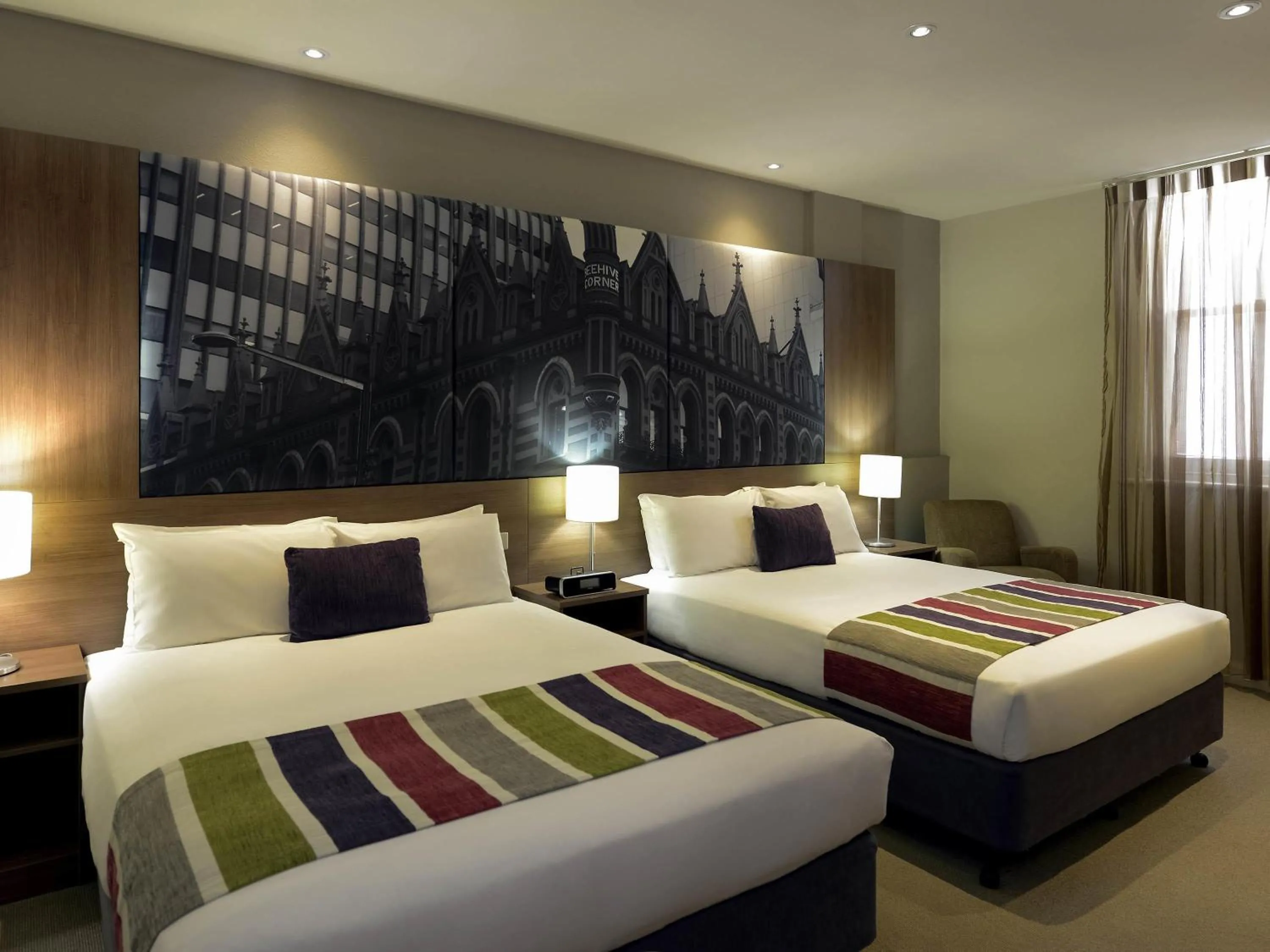 Superior Twin Room with 2 Queen Beds in Grosvenor Hotel Adelaide by Accor
