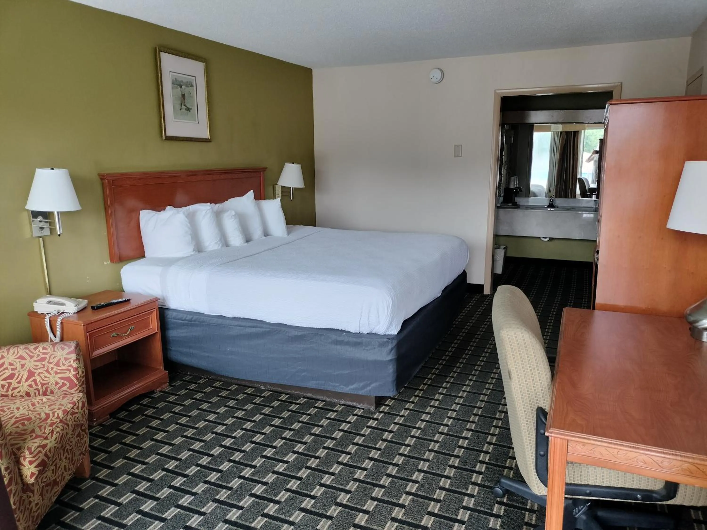 King Room - Smoking  in Days Inn & Conf Center by Wyndham Southern Pines Pinehurst