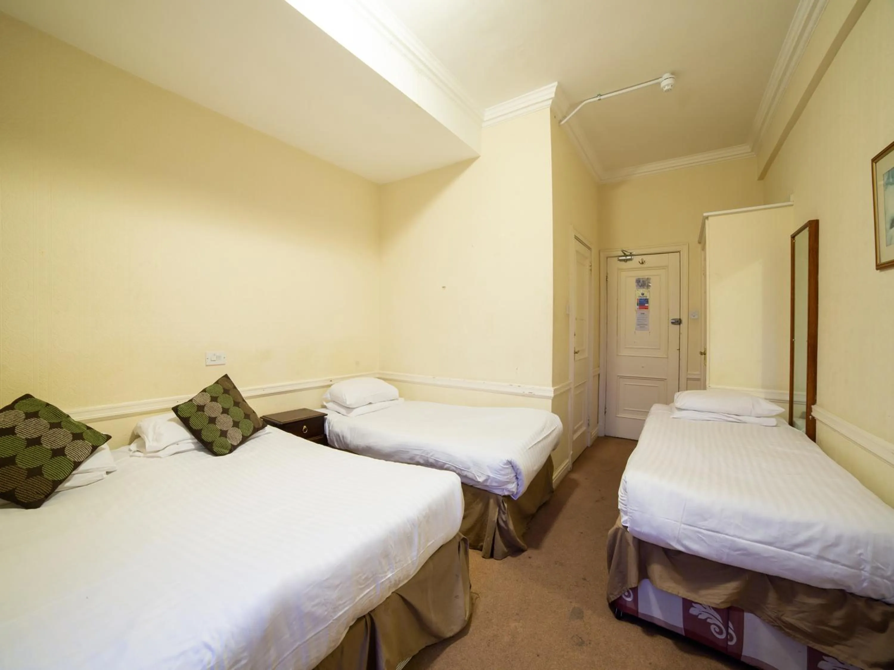 Standard Quadruple Room in George Hotel, Burslem, Stoke-on-Trent