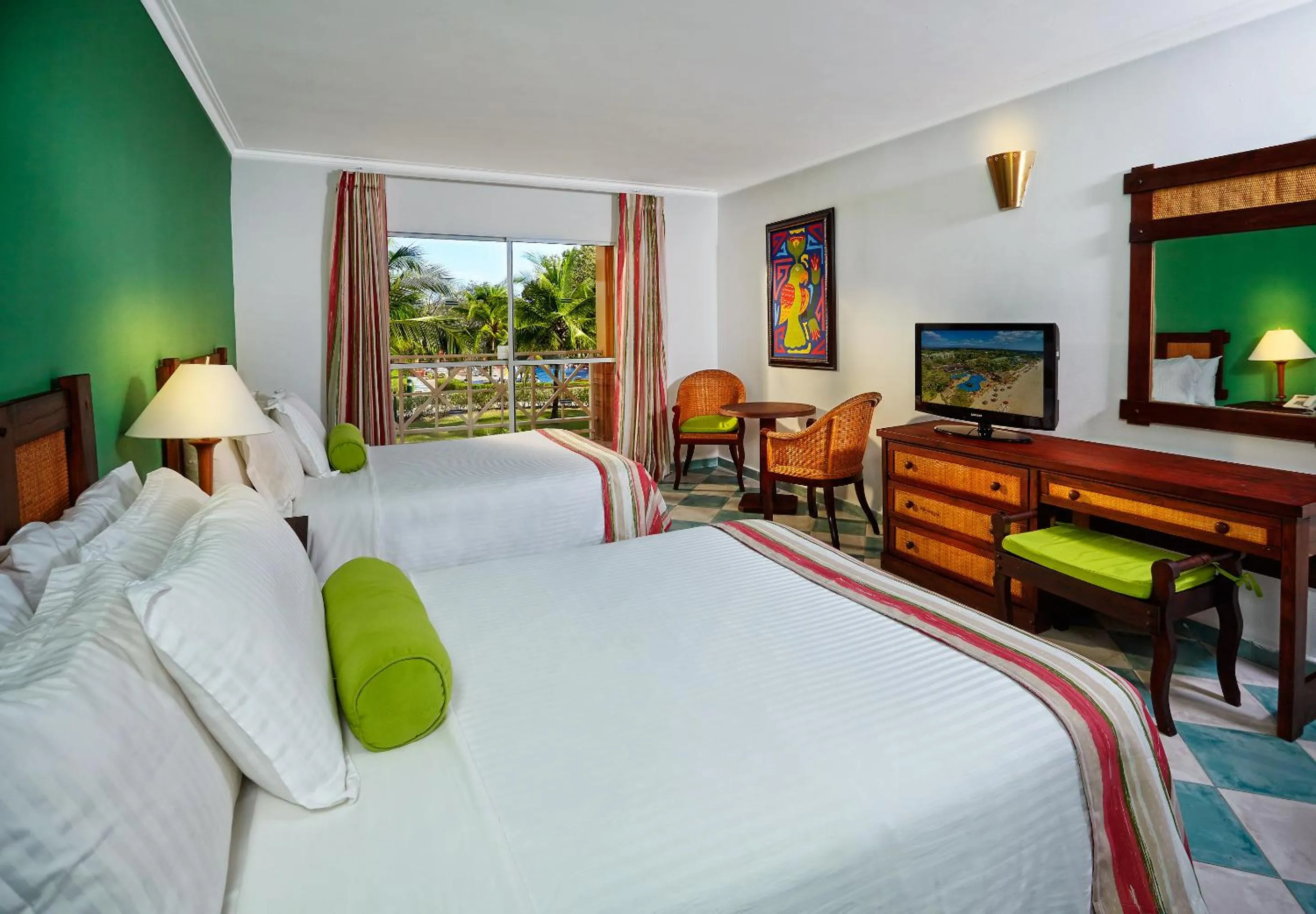 Standard Double Room with Garden View in Grand Decameron Panama, A Trademark All Inclusive Resort