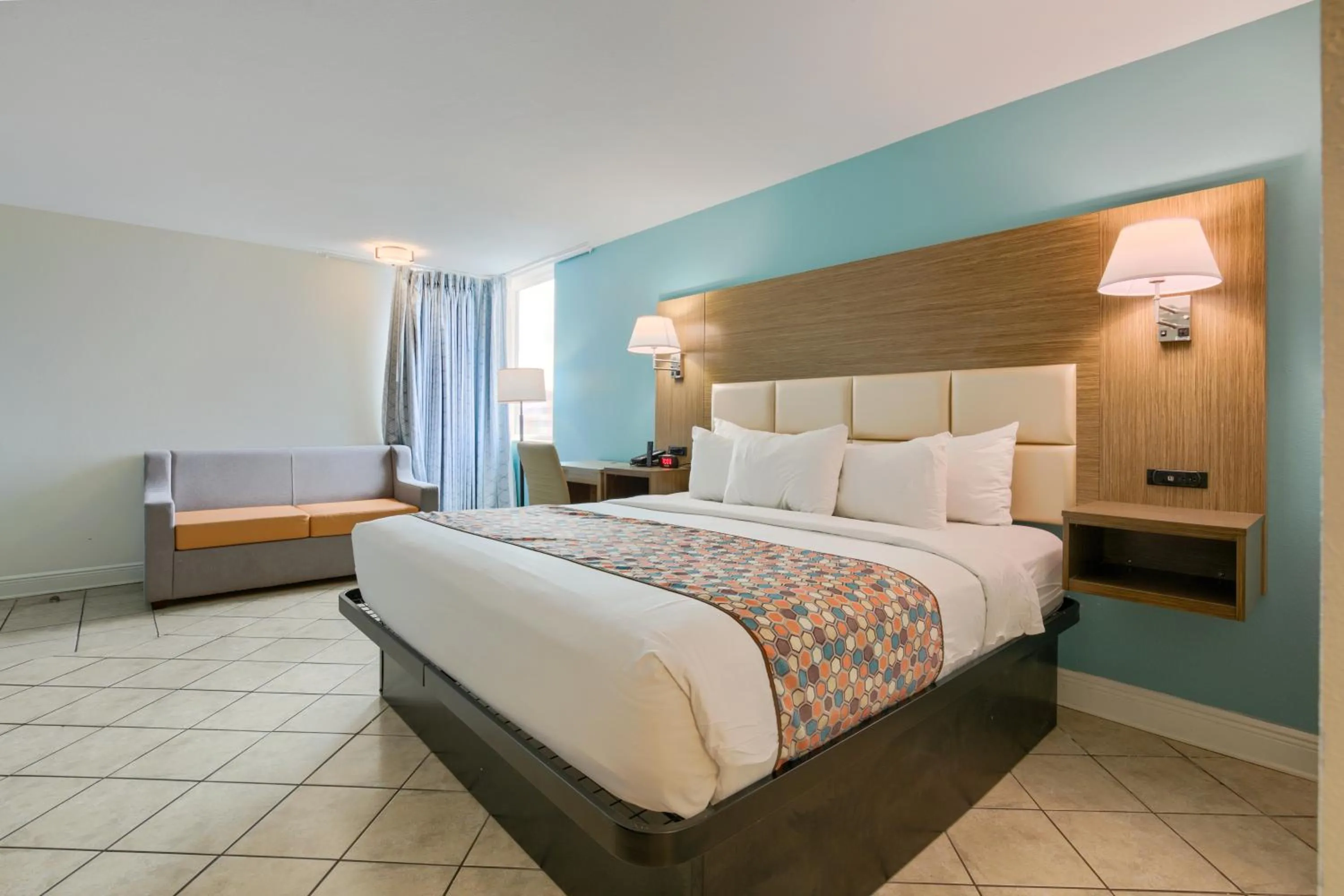 King Room with Sofa Bed in Beachside Resort Hotel