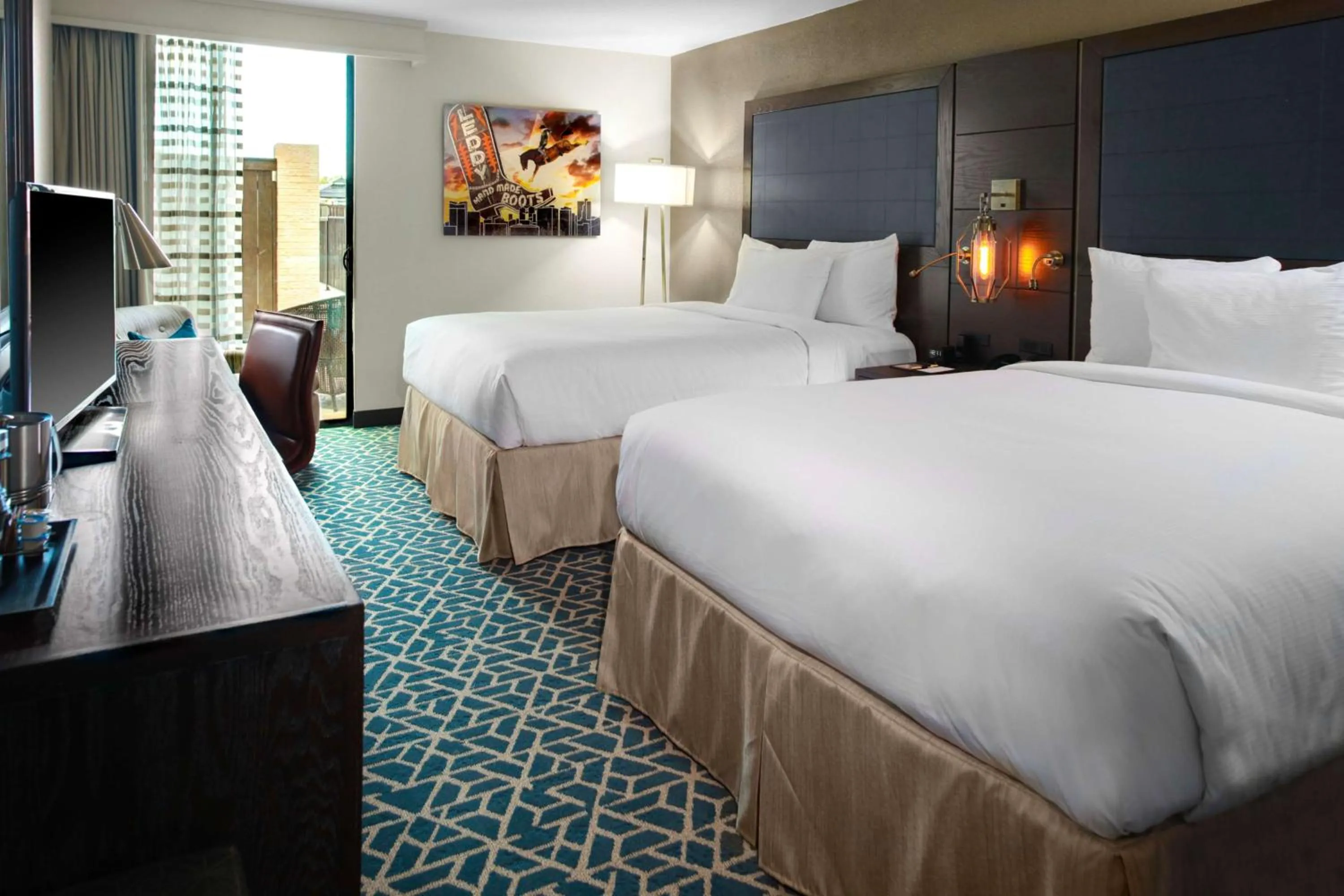 Queen Room with Two Queen Beds in Doubletree by Hilton Arlington DFW South