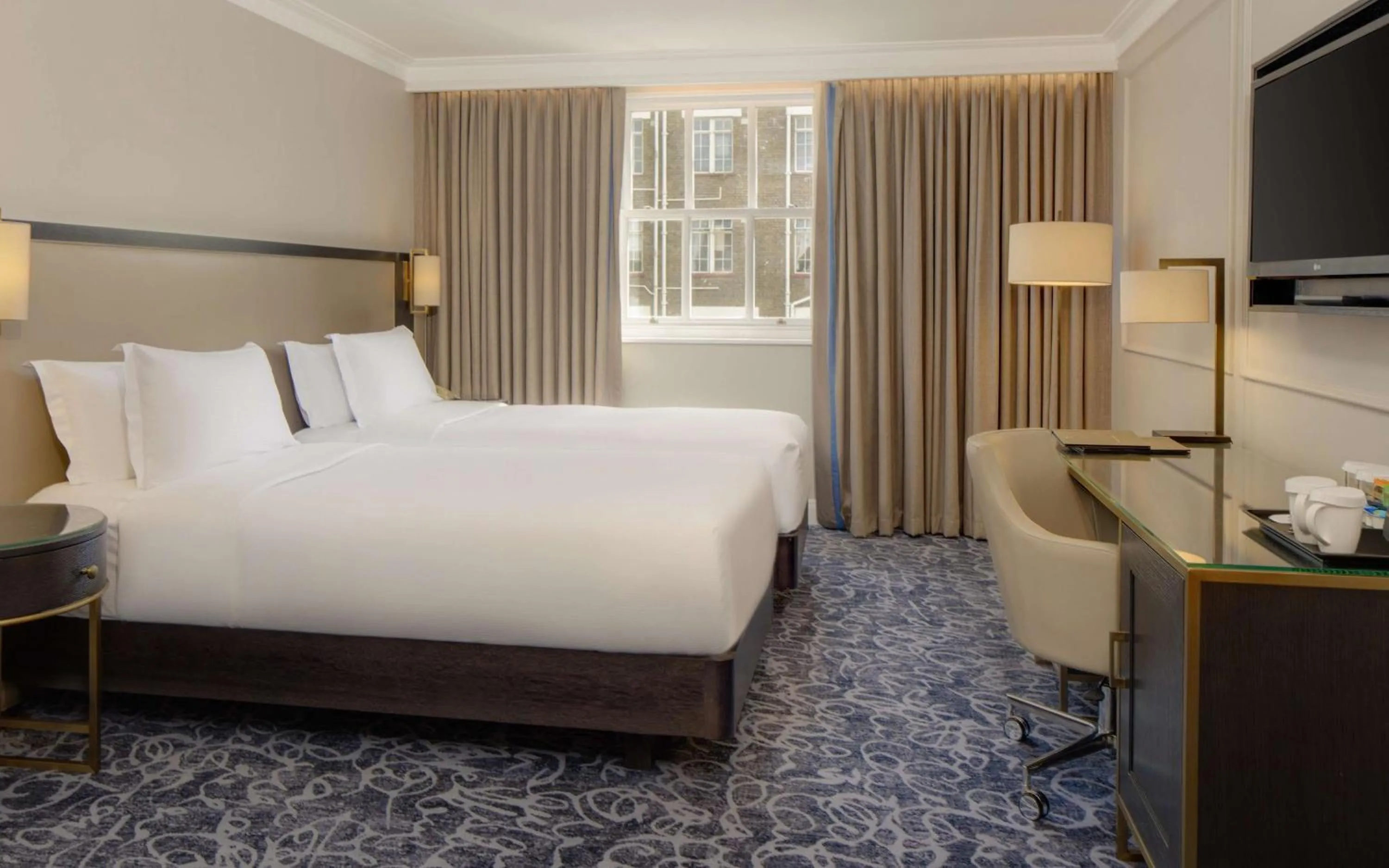 Twin Room in Hilton London Euston