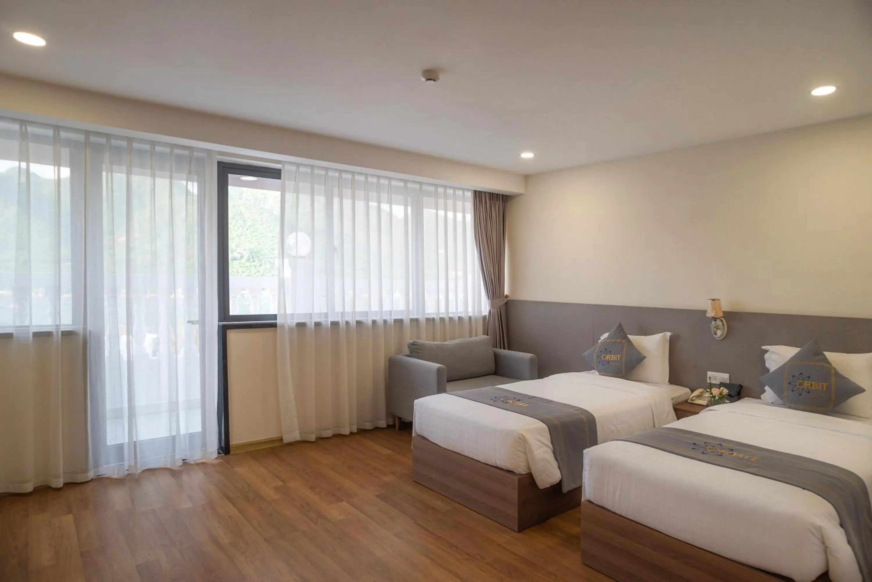 Deluxe Double or Twin Room with Sea View in Orbit Hotel Nha Trang
