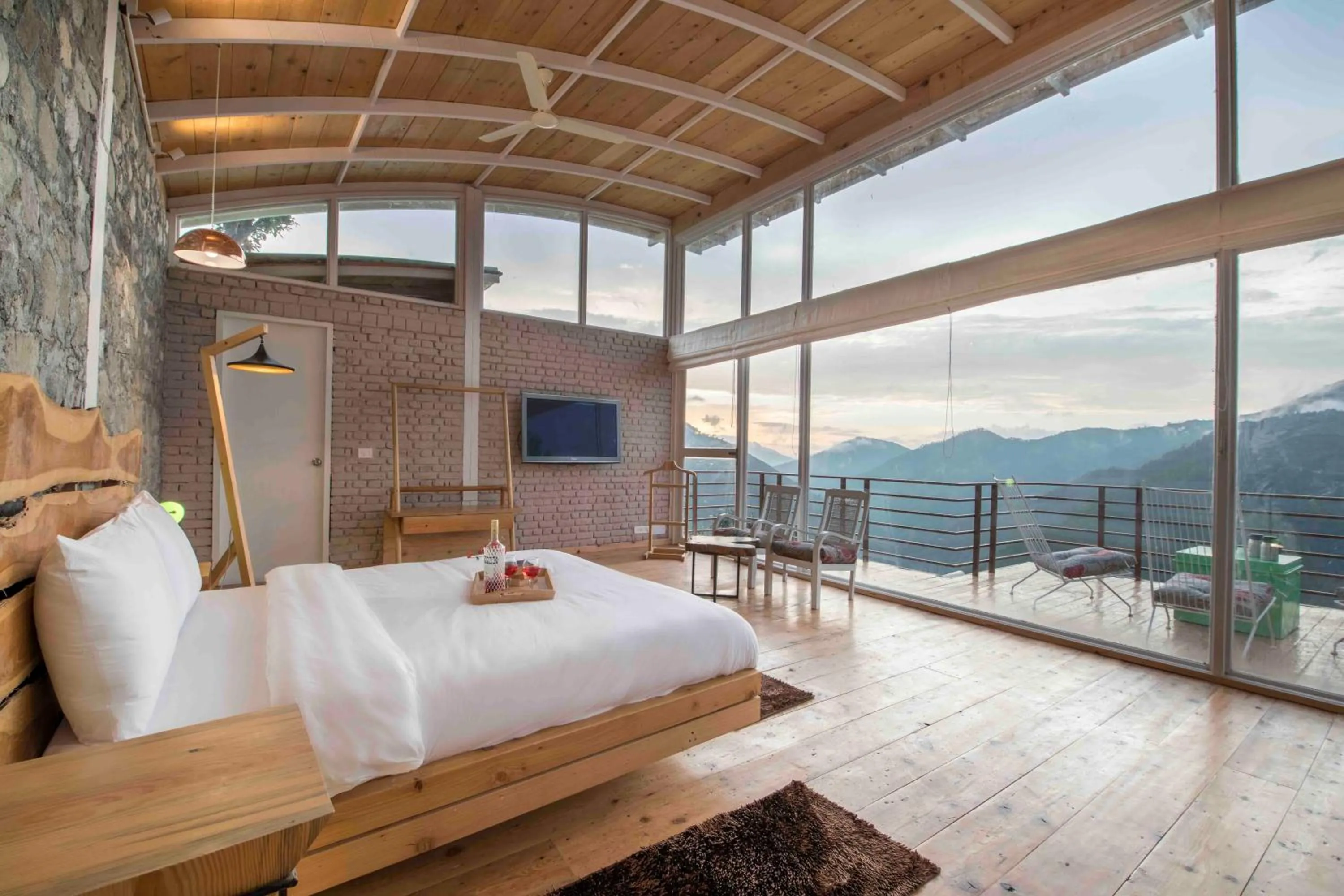 Vasant in Seclude Ramgarh Cliff's edge