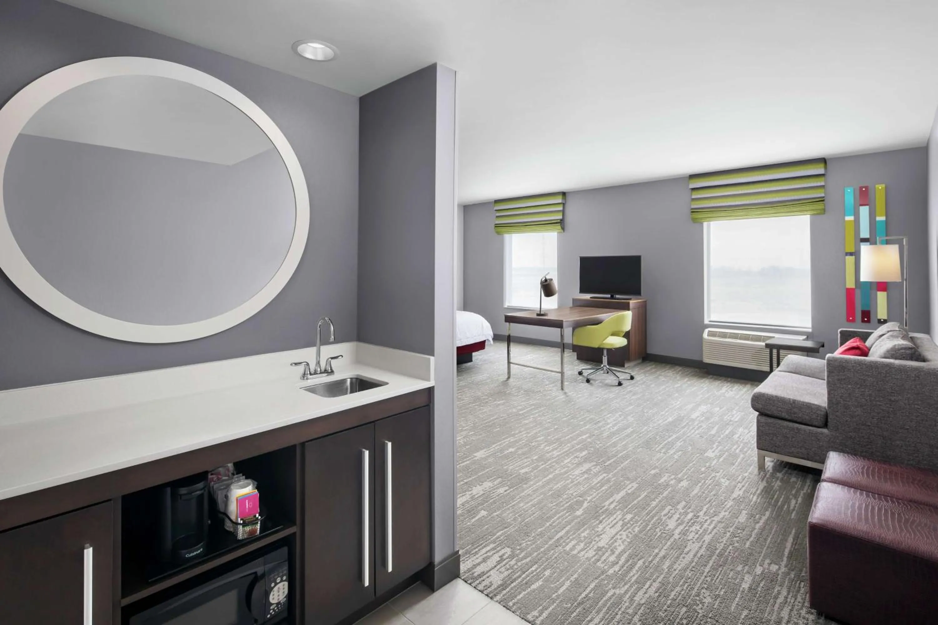 King Studio Suite - Non Smoking in Hampton Inn Sikeston