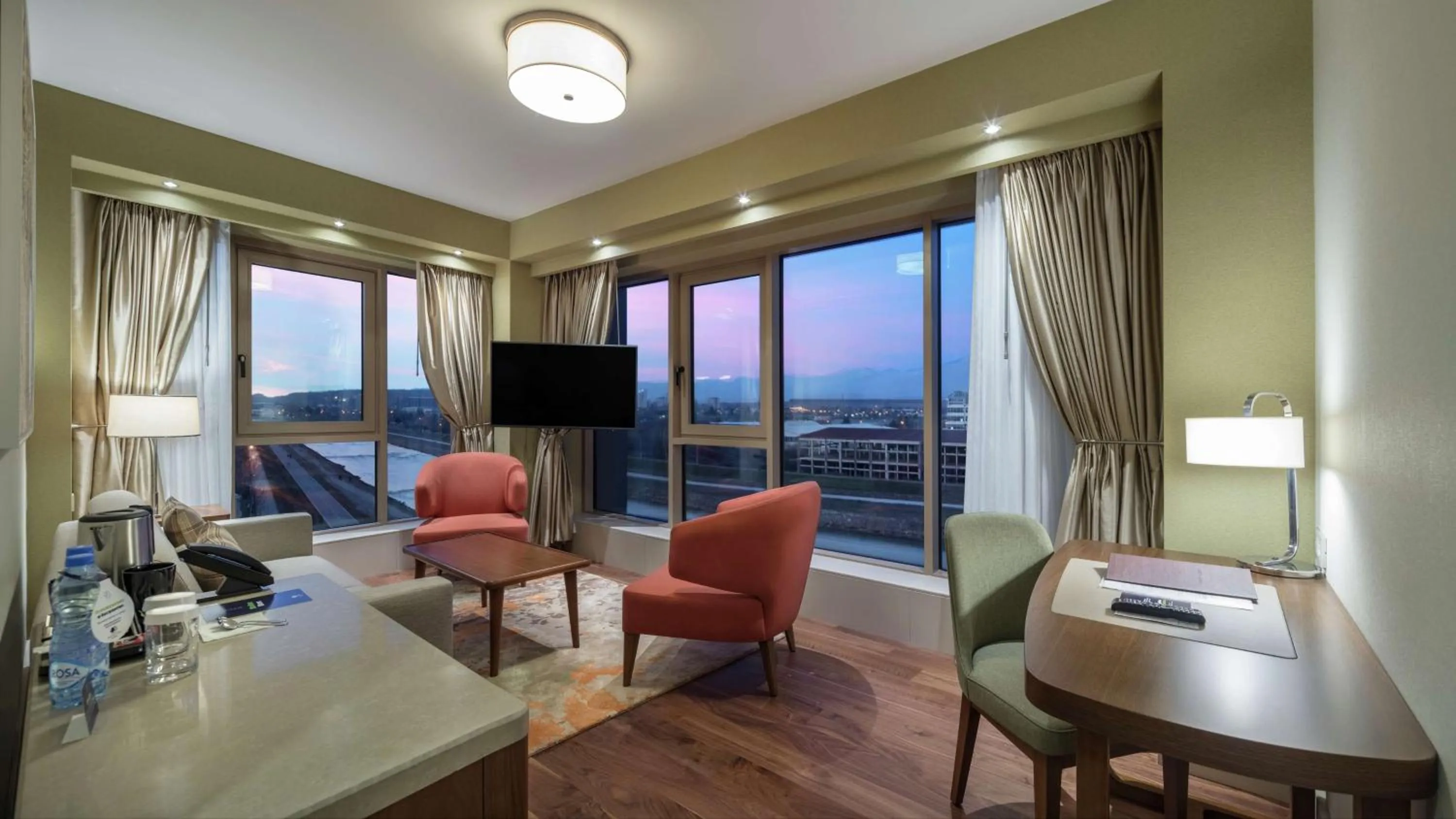 One-Bedroom King Suite in DoubleTree By Hilton Skopje
