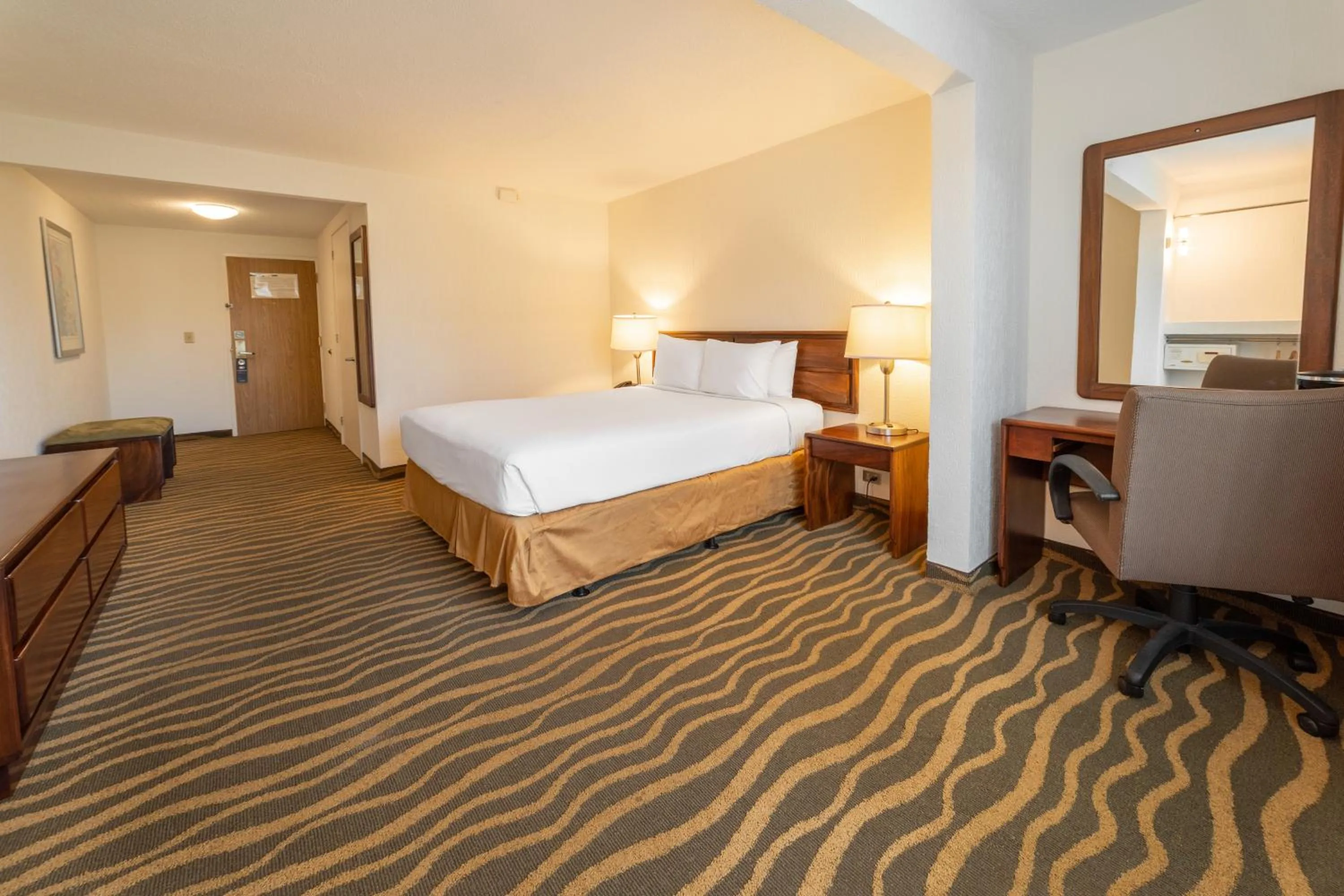 Double Standard accesible city view in Irazú Hotel & Studios